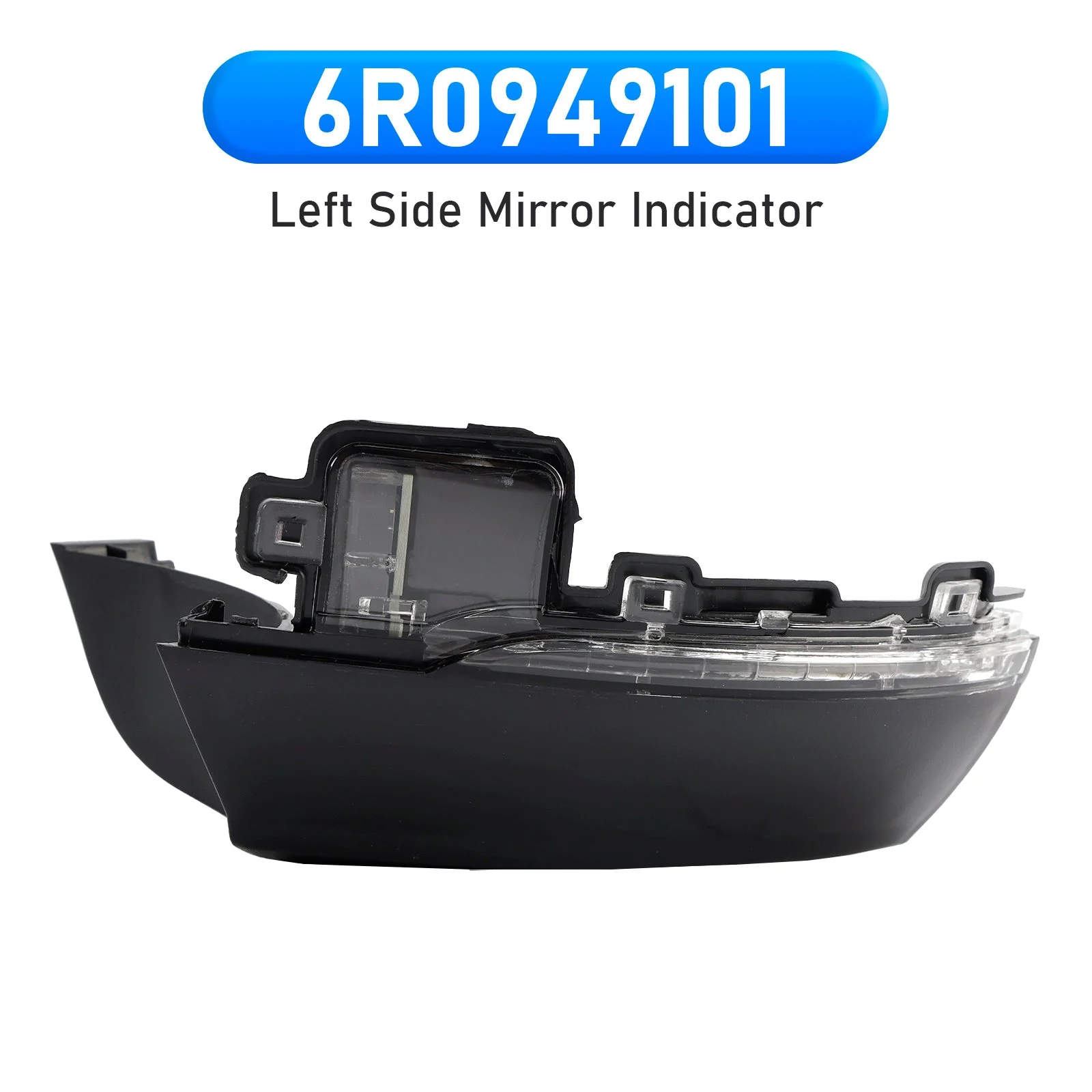 Left Side Mirror Indicator Light Lamp for VW Polo MK5 6C 2009-18 6R0949101