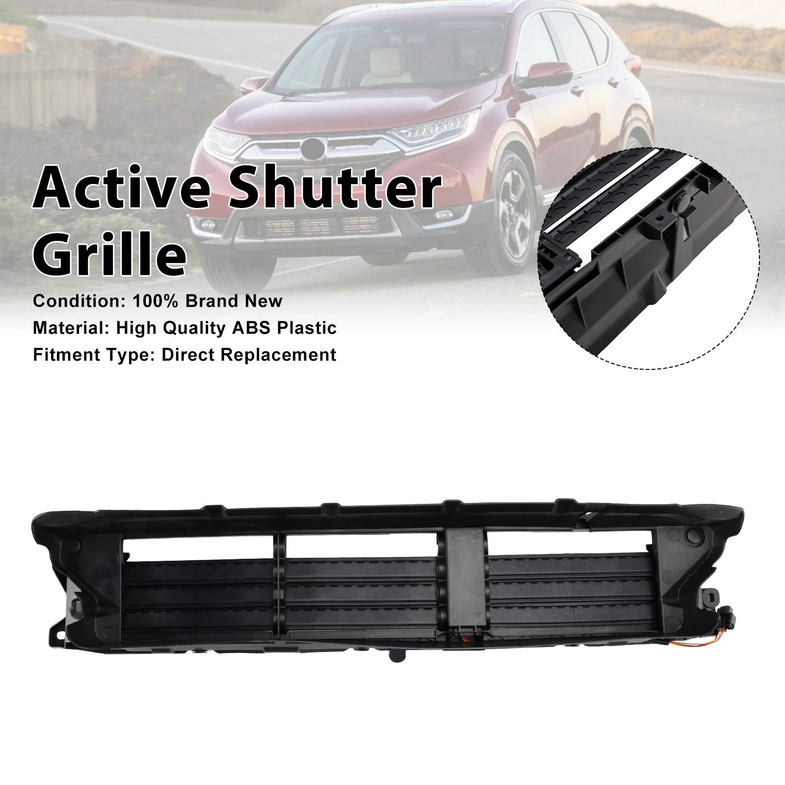Lower Active Grille Shutter 71350TLAA01 Fit Honda CR-V 2017-2020 HO1206101