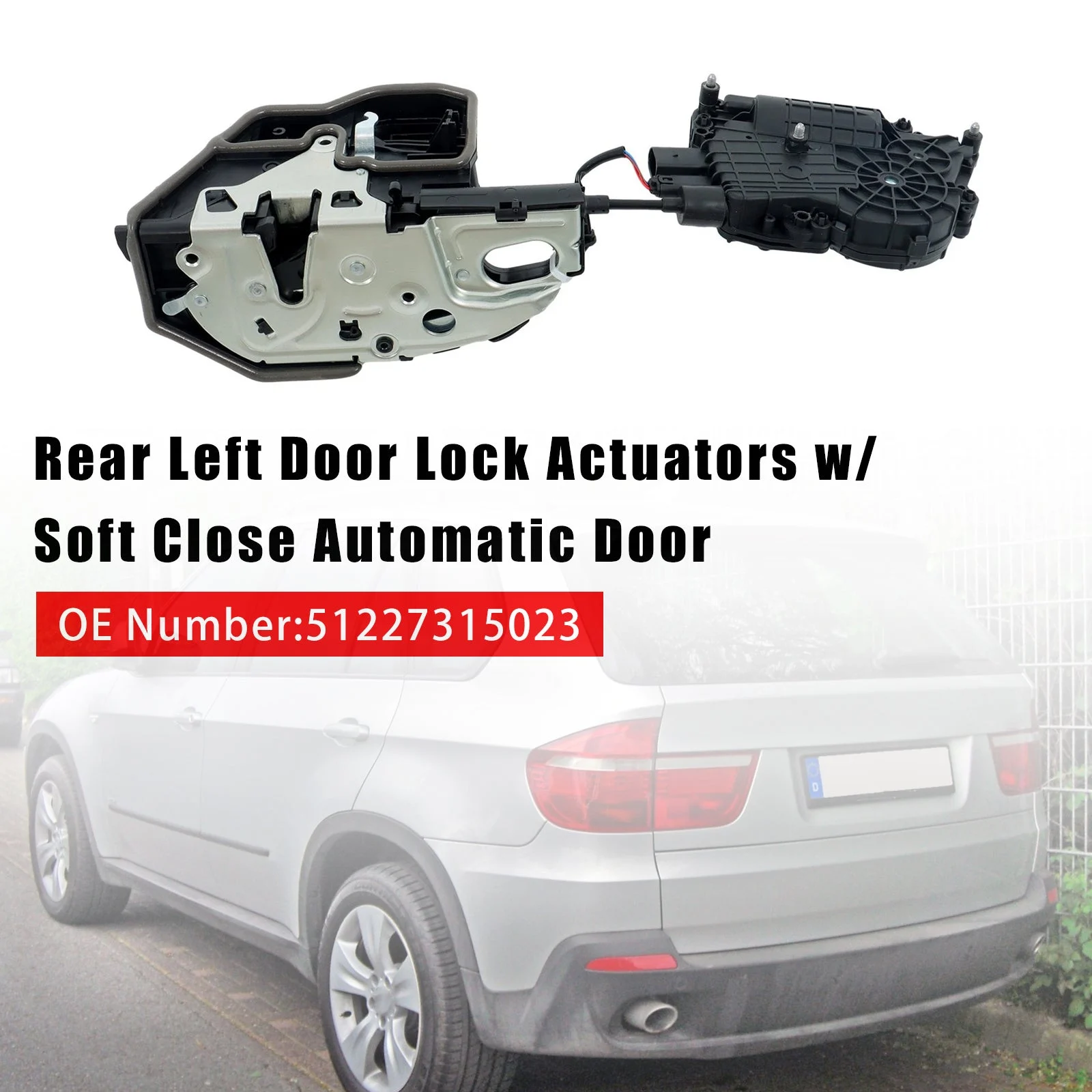 Rear Left Door Lock Actuators 51217315023 for BMW X5 E70 07-12 X6 E71 08-14