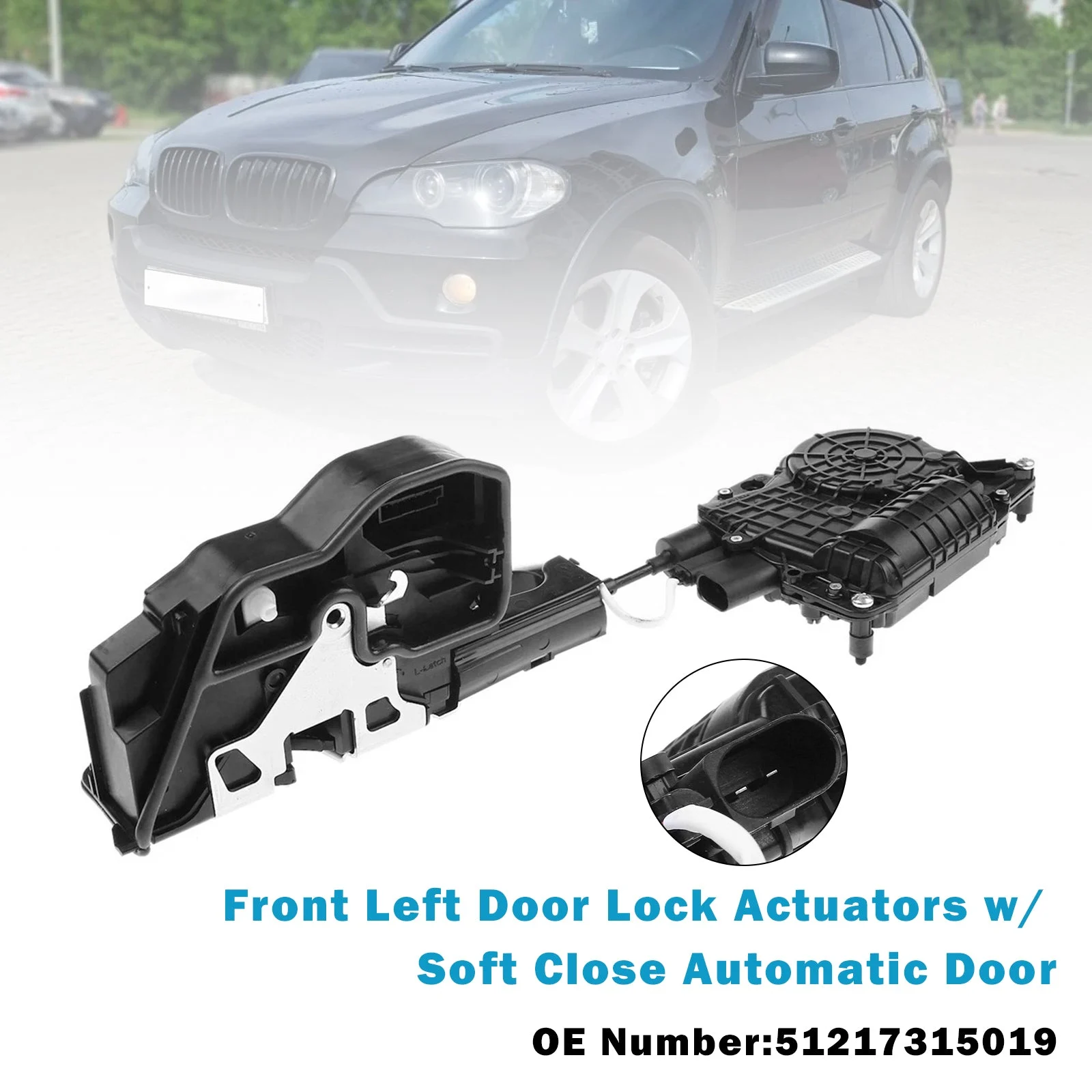 Front Left Door Lock Actuators 51217315019 for BMW X5 E70 07-12 X6 E71 08-14