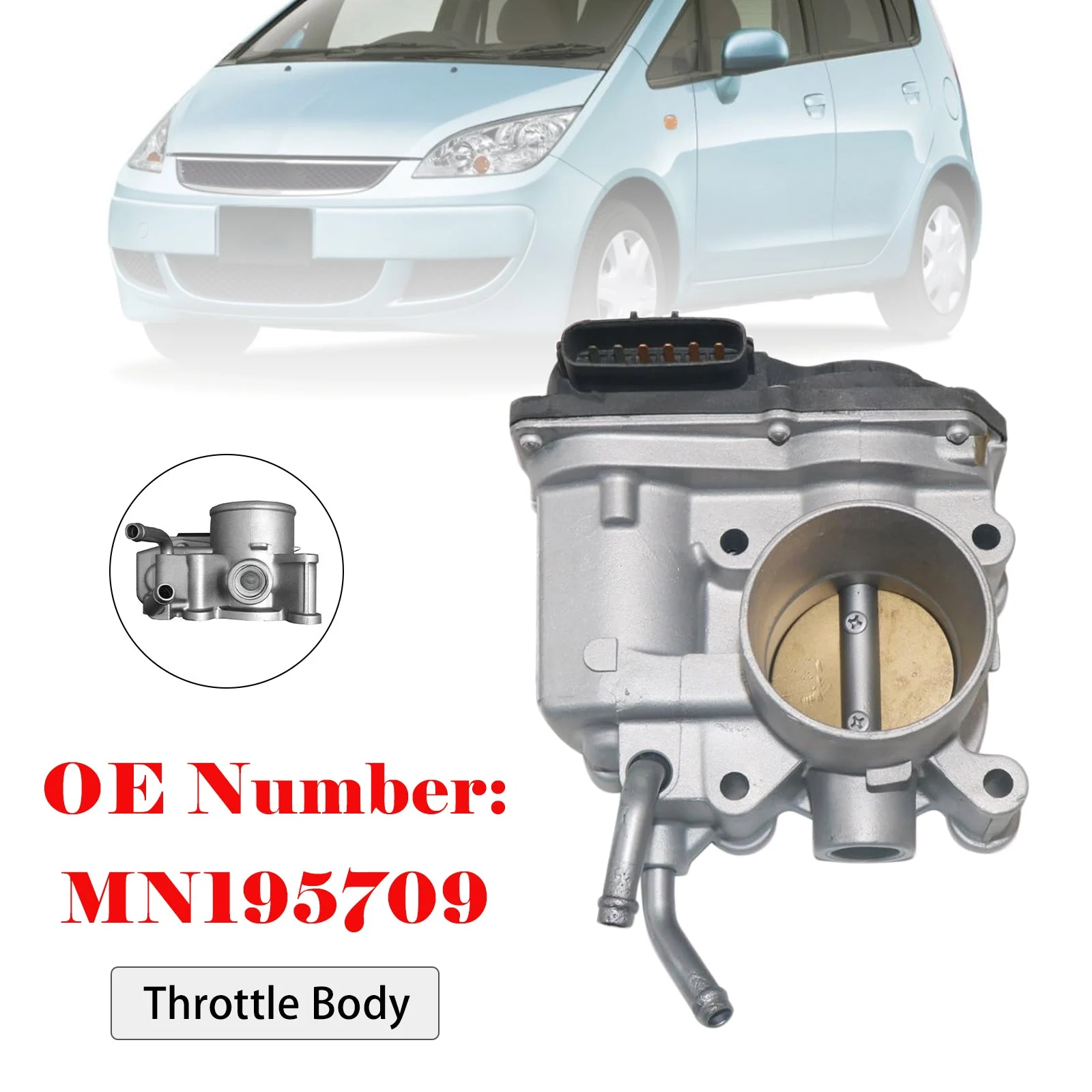 Throttle Body Assembly MN195709 For Mitsubishi Lancer Colt 1.5L 2004-2008