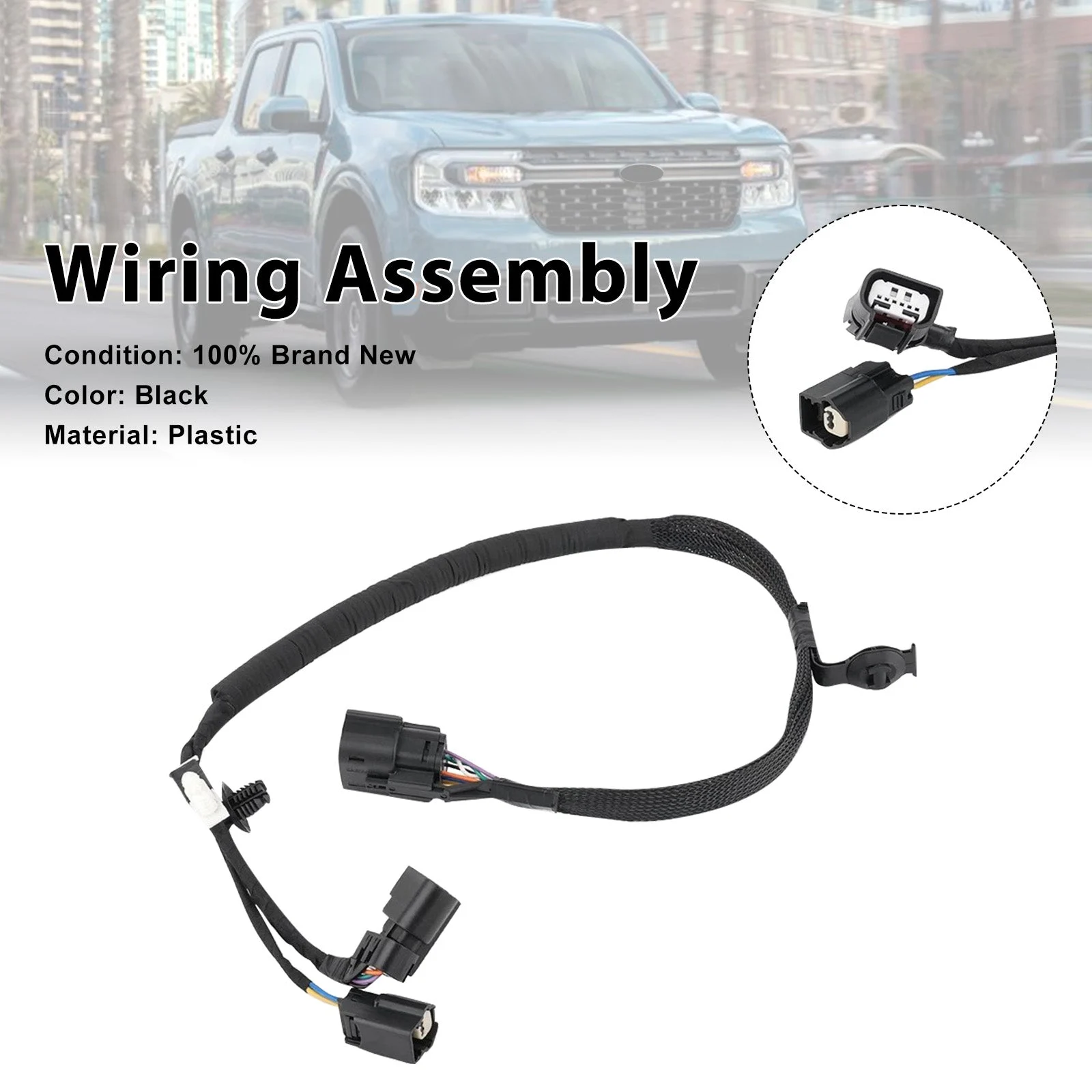 Tailgate Wiring Assembly NZ6Z-14A412-C Fit Ford Maverick 2022-2024 Power Lock