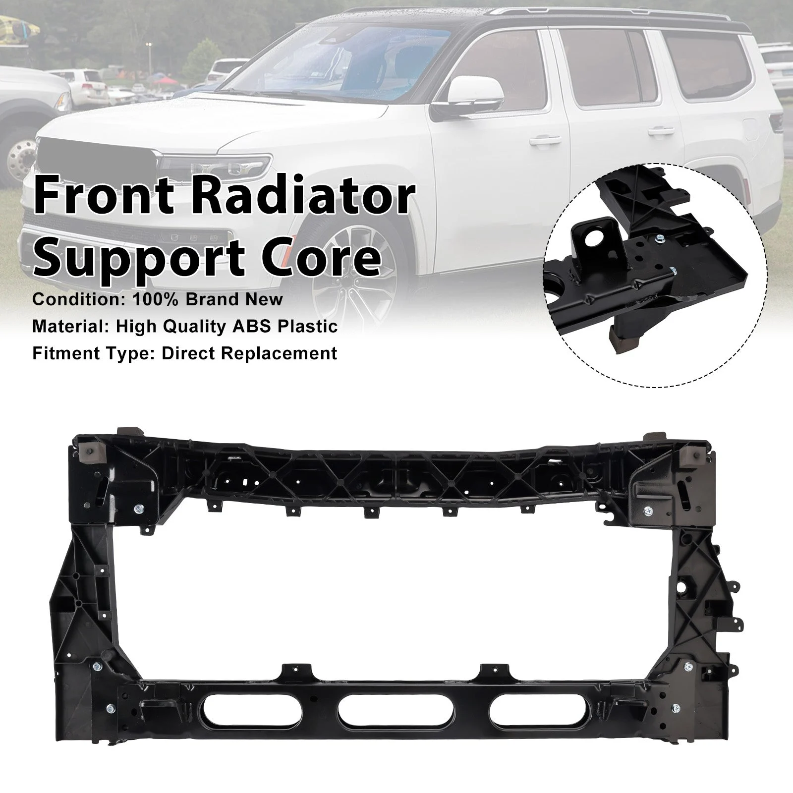 Front Radiator Support Core 68563708AA Fit Jeep Grand Wagoneer 2023-2024