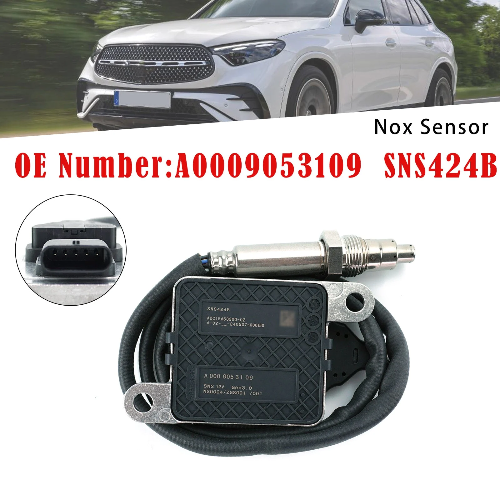 Nitrogen Oxide Sensor A0009053109 For Mercedes A C E V-CLASS VITO GLE GLC