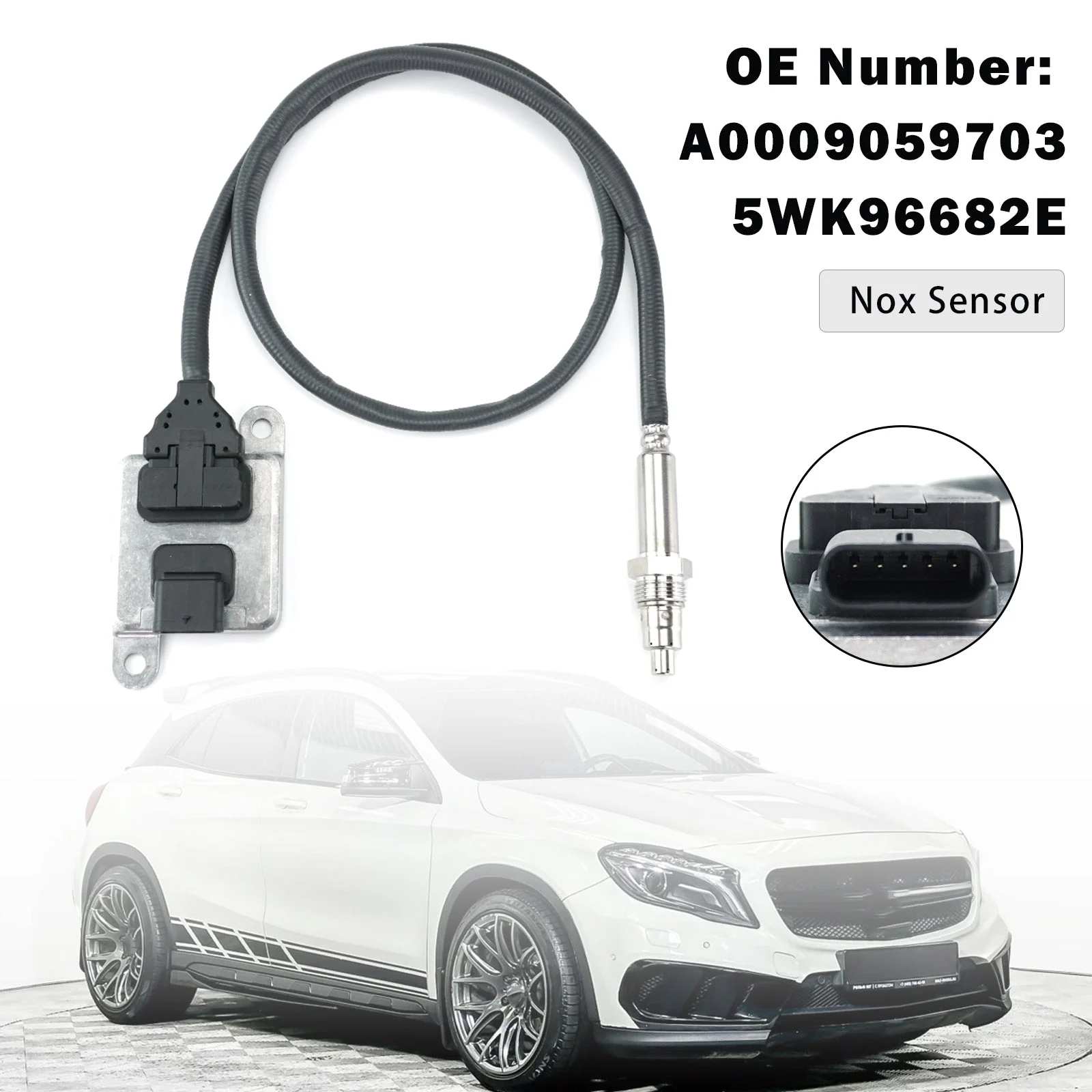 Nitrogen Oxide Sensor A0009059703 5WK96682E For Mercedes C E S V M GLA-CLASS