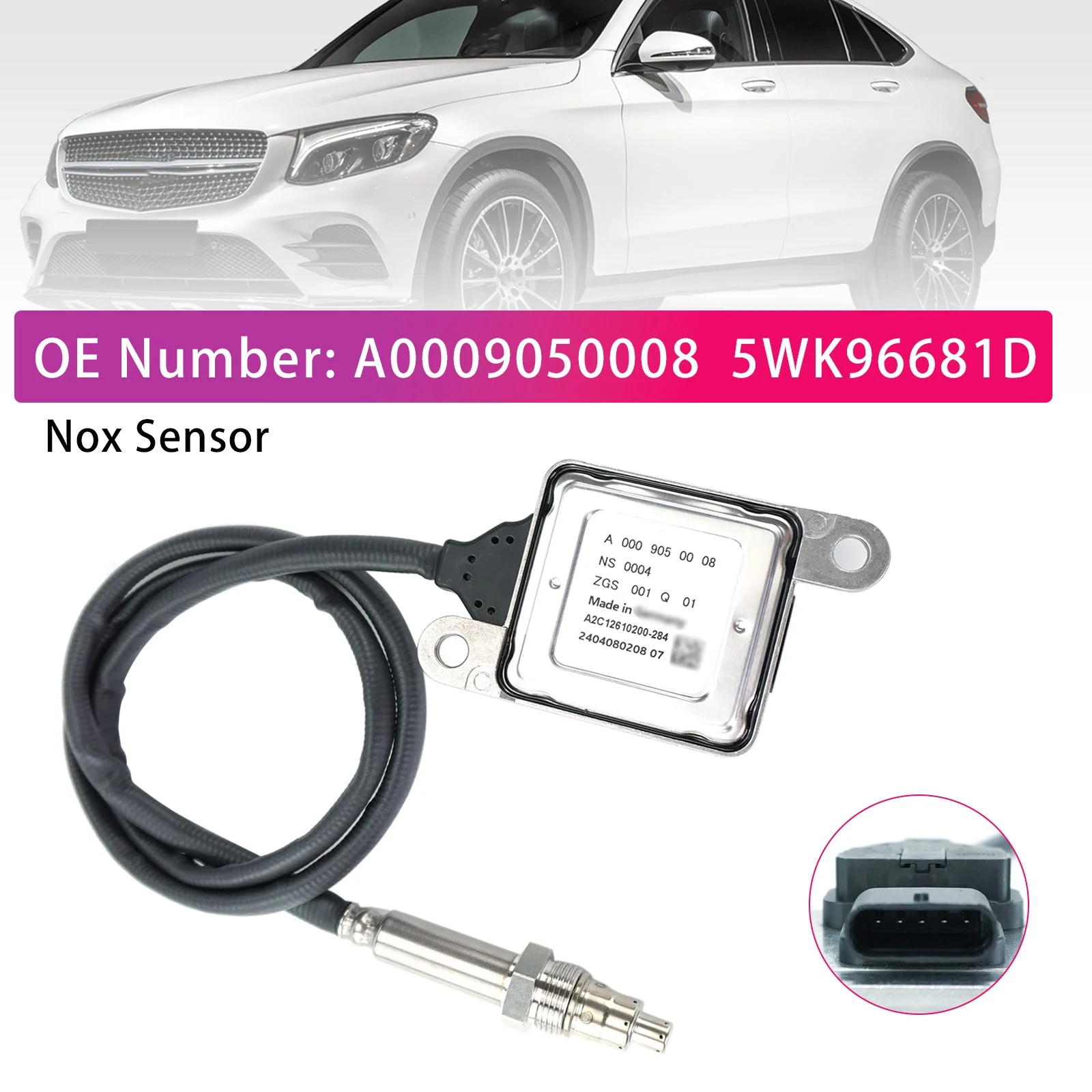 Nitrogen Oxide Sensor A0009050008 5WK96681D For Mercedes C-CLASS E-CLASS GLC