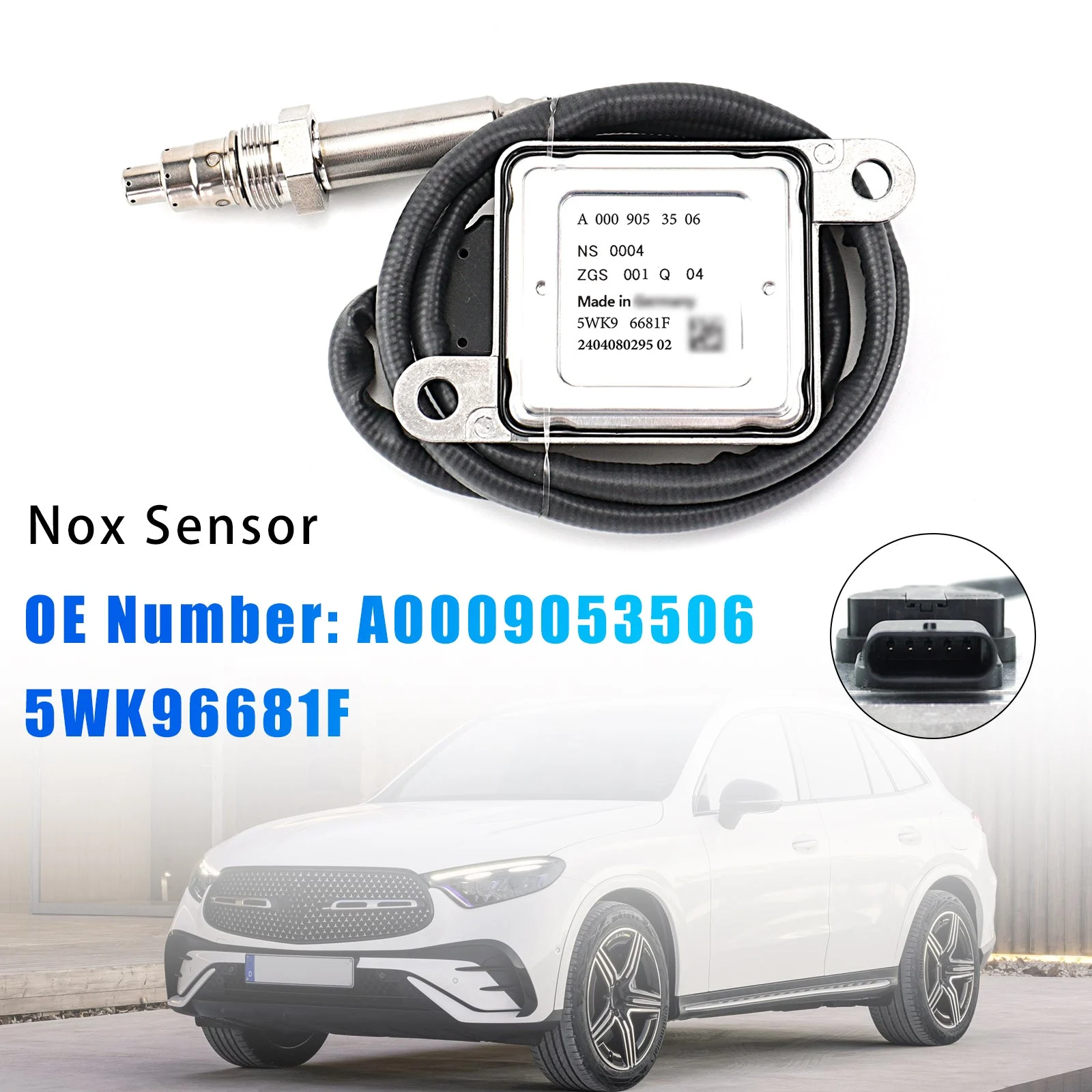 Nitrogen Oxide Sensor A0009053506 5WK96681F For Mercedes C-CLASS E-CLASS GLC
