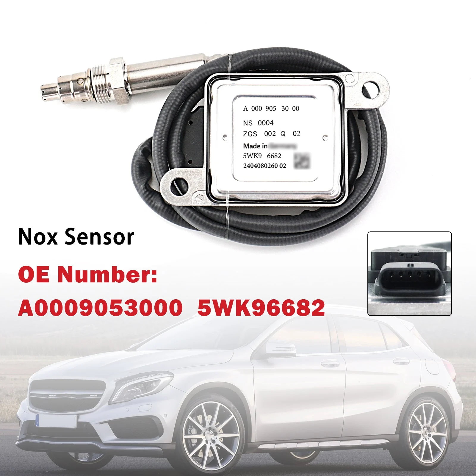 Nitrogen Oxide Sensor A0009053000 5WK96682 For Mercedes C E S V M GLA-CLASS