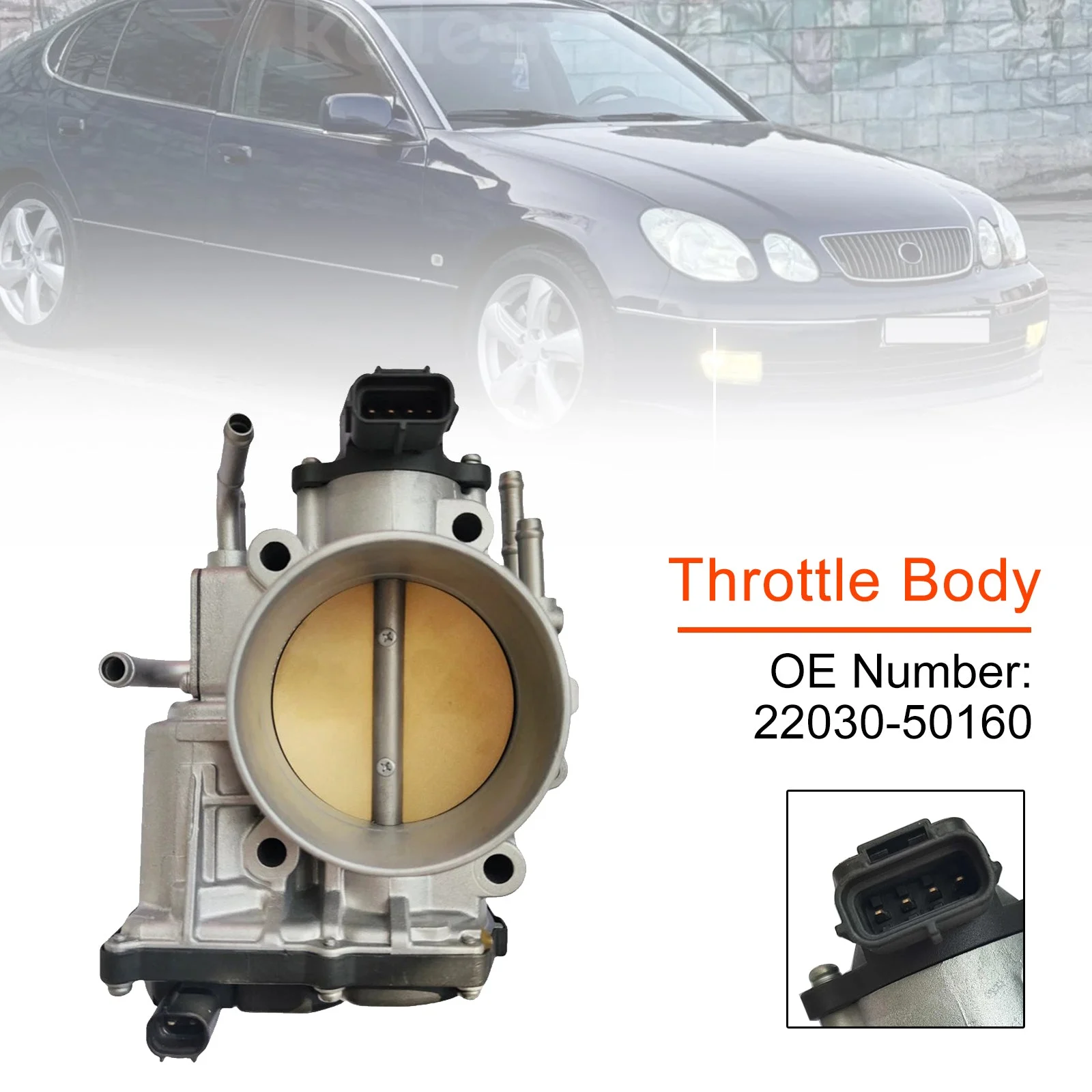 Throttle Body 22030-50160 For Lexus GS300 GS400 GS430 LS430 SC430 2000-2005