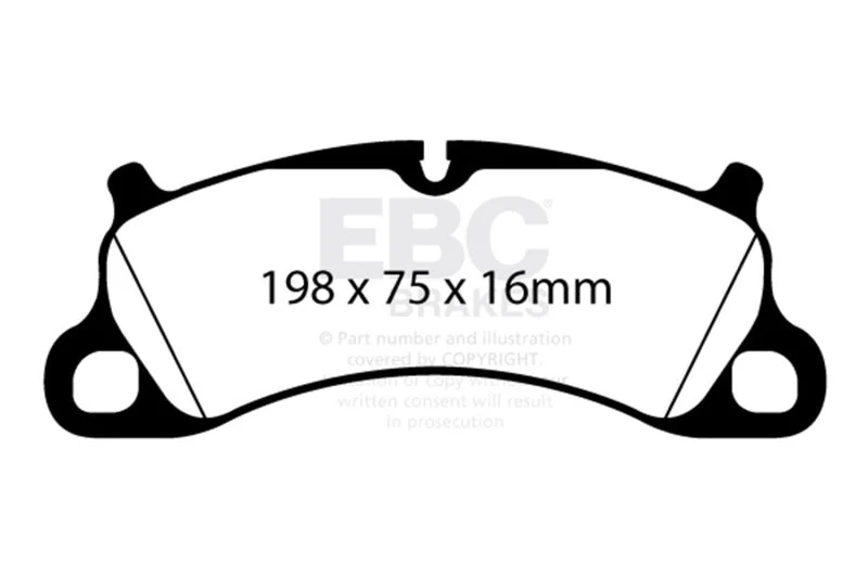 EBC - Front Bluestuff Pad PN DP52144NDX