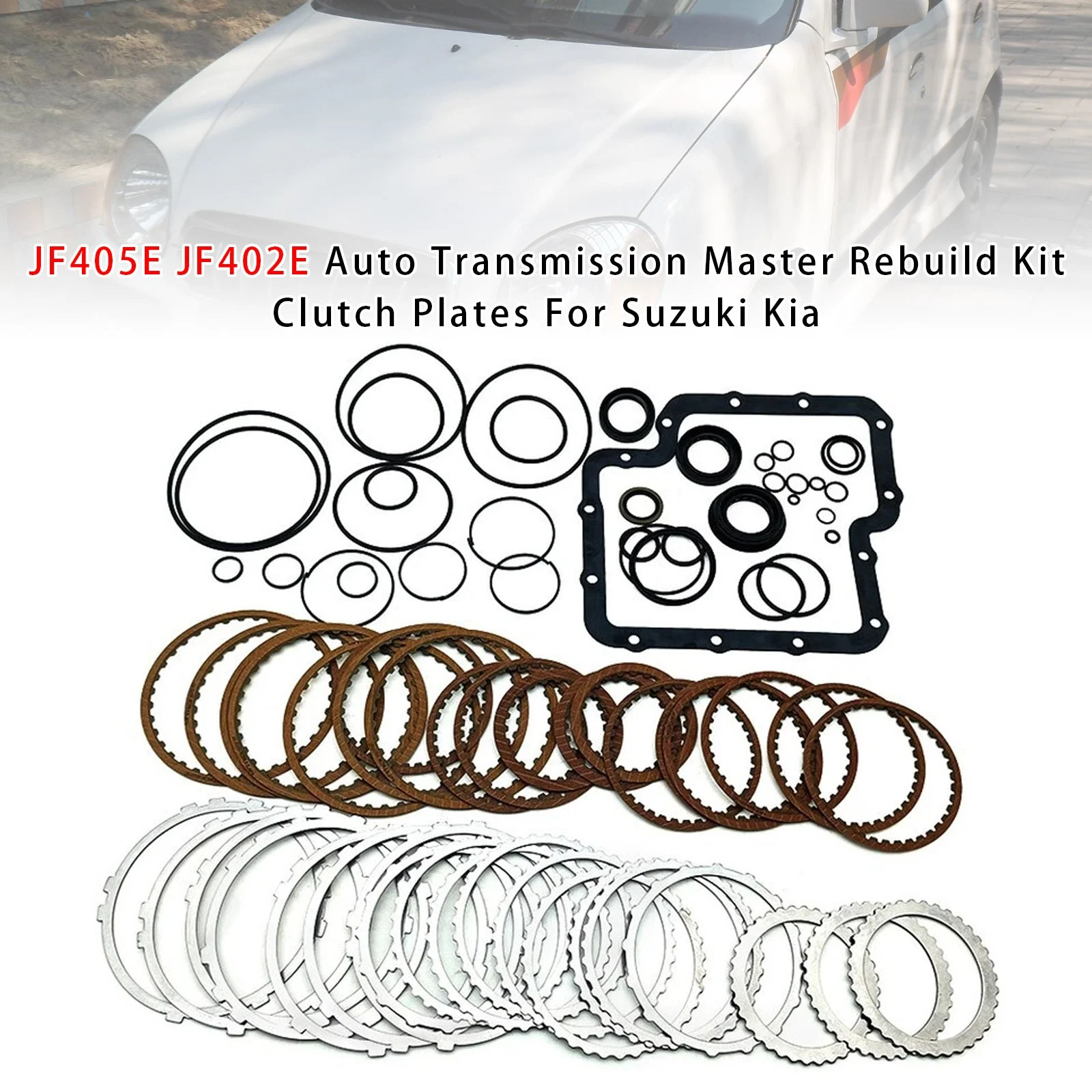 JF405E JF402E Auto Transmission Master Rebuild Kit Clutch Plates For Suzuki Kia