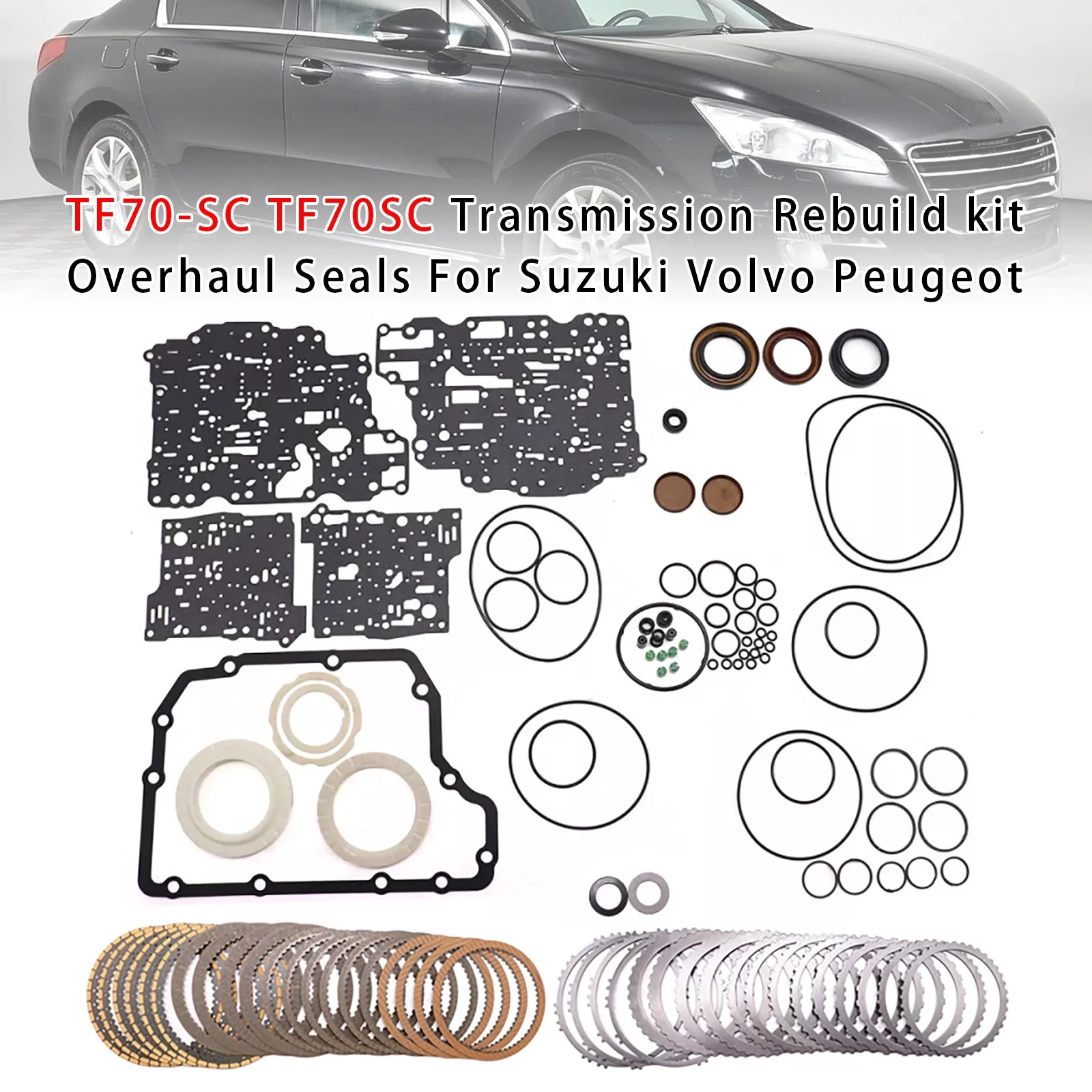 TF70-SC TF70SC Transmission Rebuild kit Overhaul Seals For Suzuki Volvo Peugeot