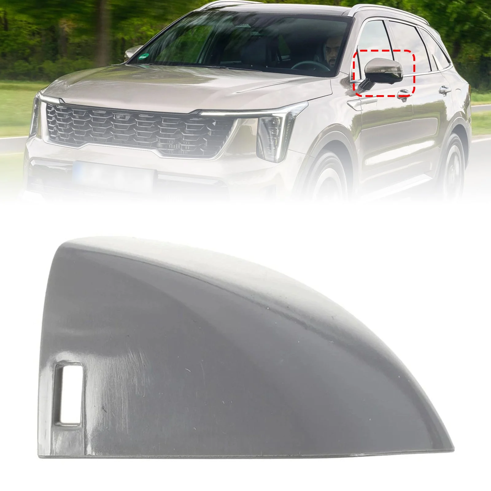 Front Left Door Handle Cover 82652-S9100 For Kia Sorento Telluride 2021-2024