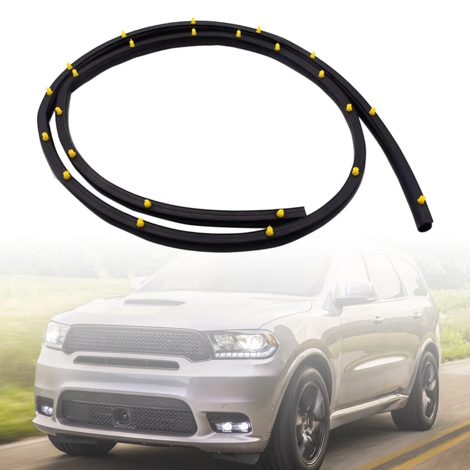 Hood Seal Strip Trim 68070493AA For Jeep Grand Cherokee 2011-2020