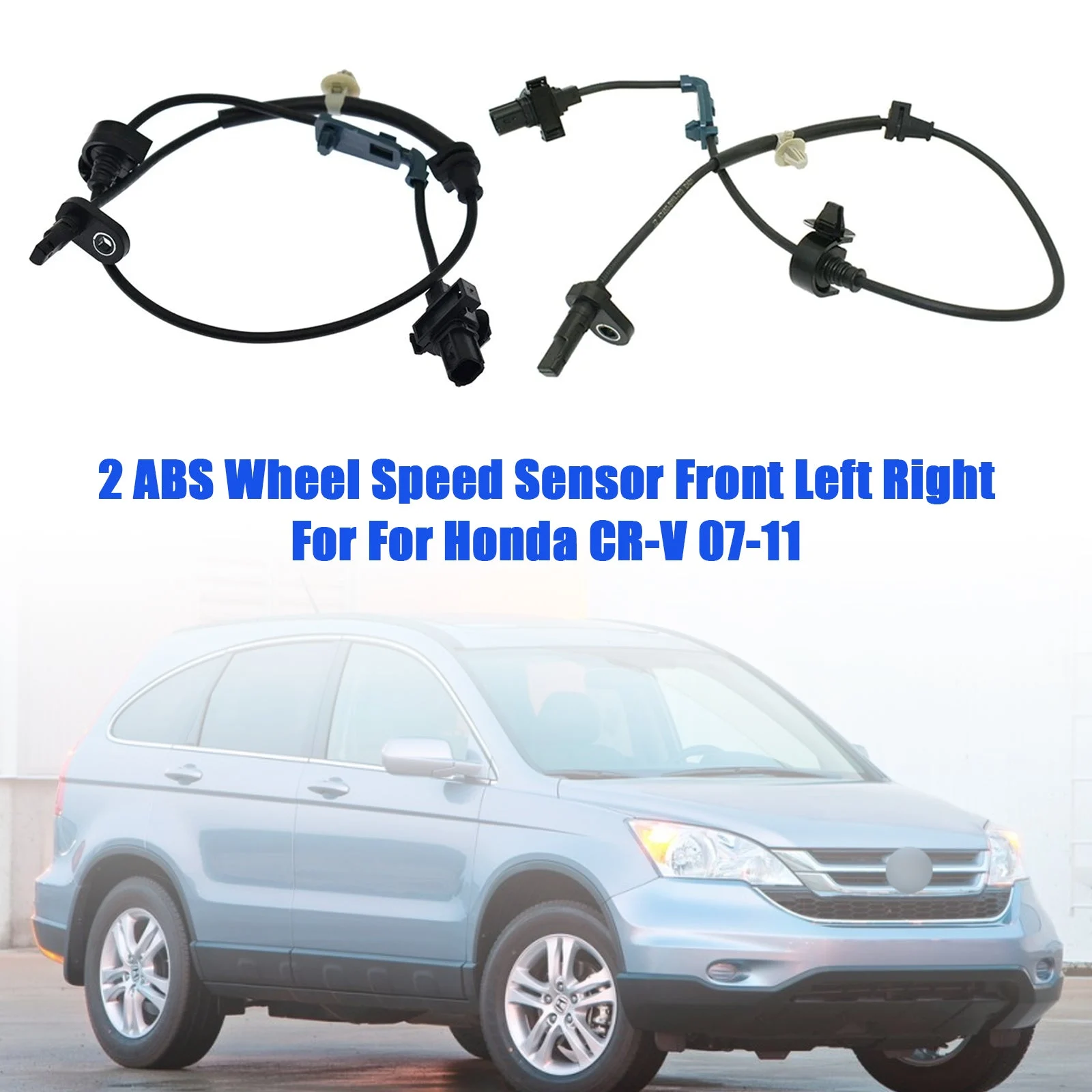 2 ABS Wheel Speed Sensor Front Left Right For Honda CR-V 2007-2011