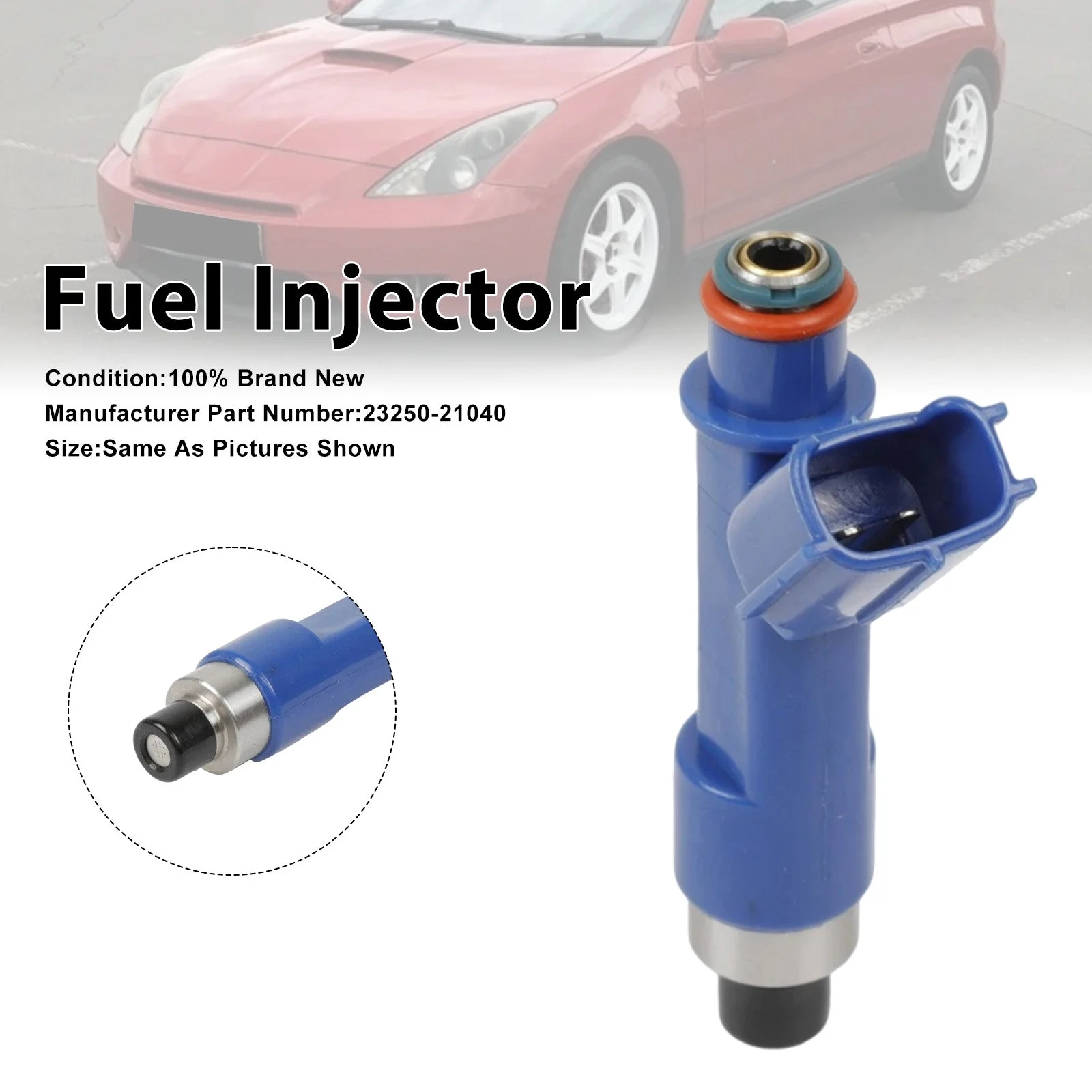1Pcs Fuel Injector For Toyota Yaris 1.5L 06-14 Celica 03-05 23250-21040