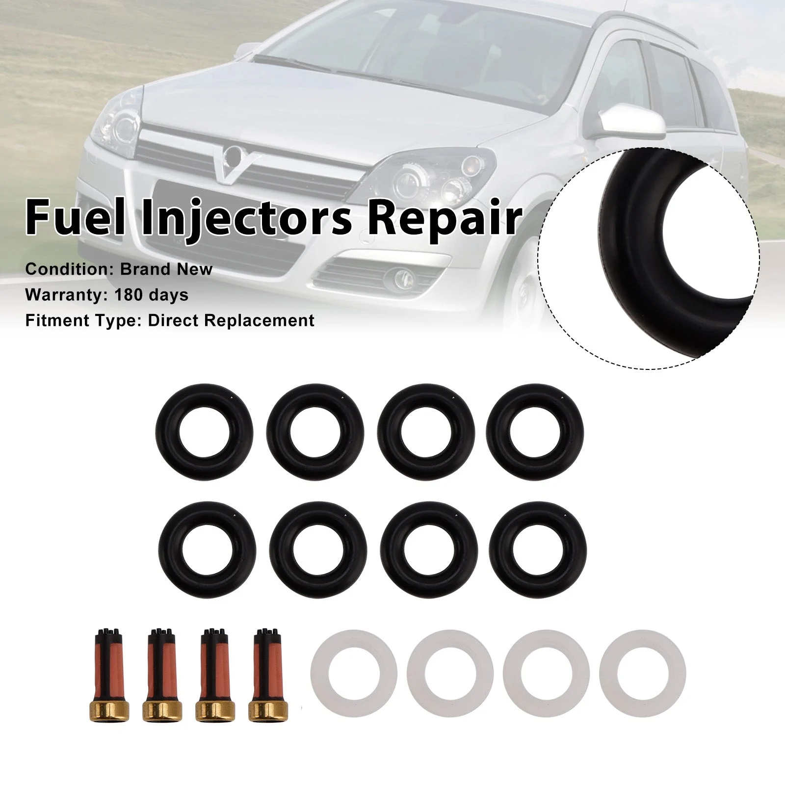 Fuel Injector Seal O-Ring 0280155750 Fit Vauxhall Astra 04-10 VX220 2003-2005