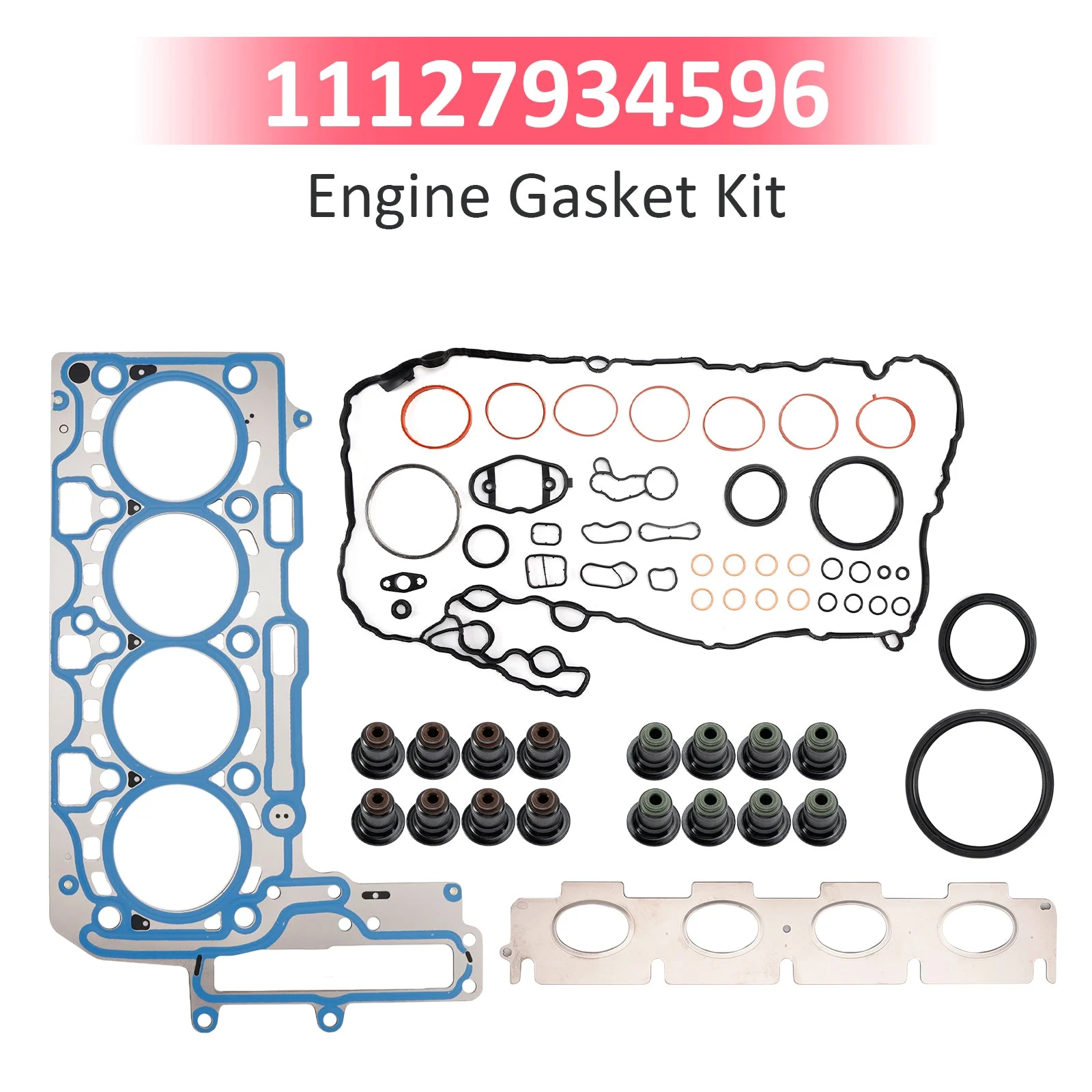 11127934596 Engine Gasket Kit for BMW 120i 330i X1 X2 X3 X4 B46 B48A B48B 2.0L