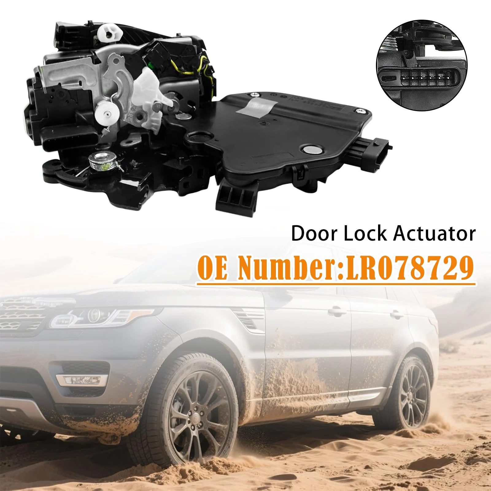 Front Left Door Lock Actuator LR078729 for Range Rover Sport 2014-2022