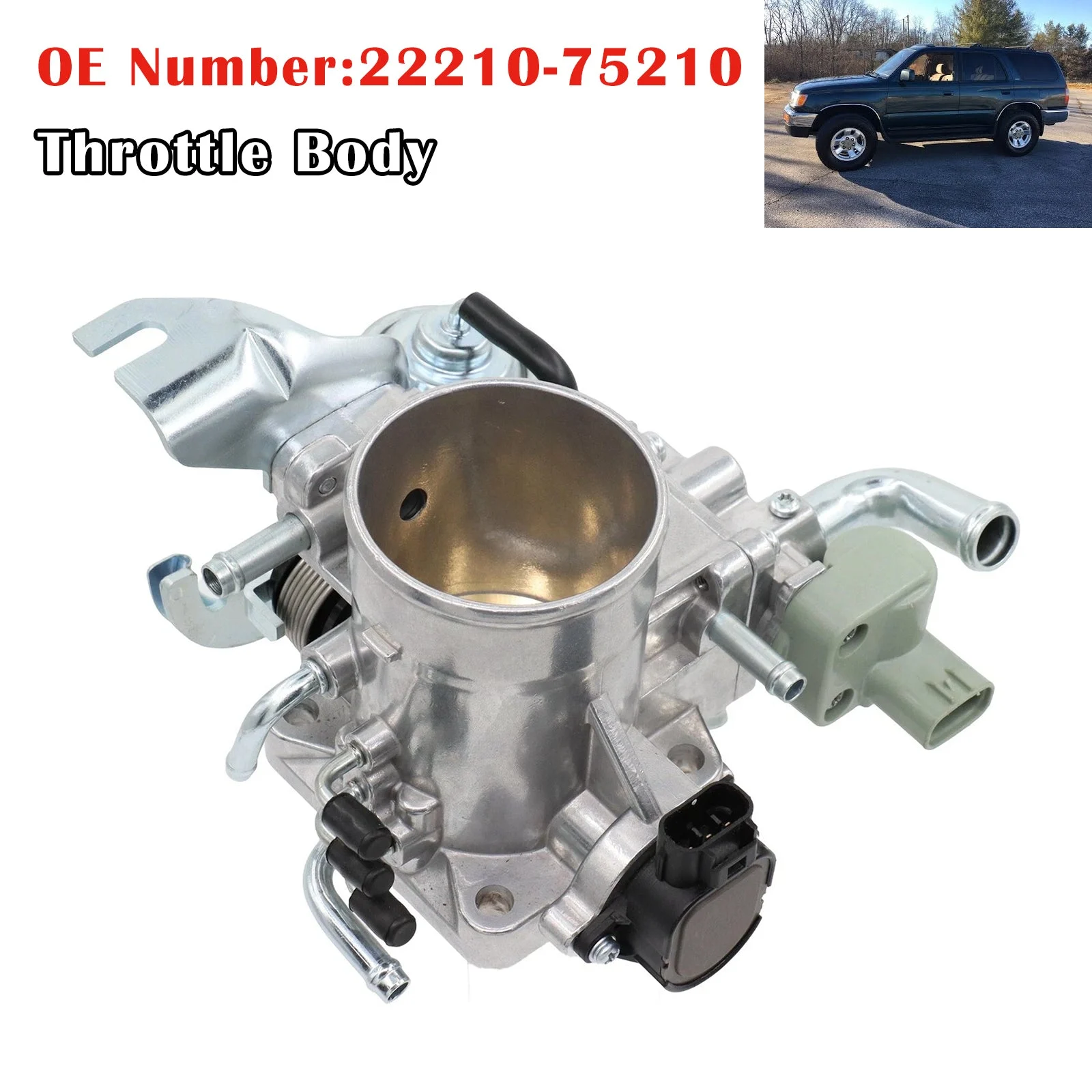 Throttle Body Valve 22210-75210 For Toyota 4Runner 2.4L 2.7L 1997-2004