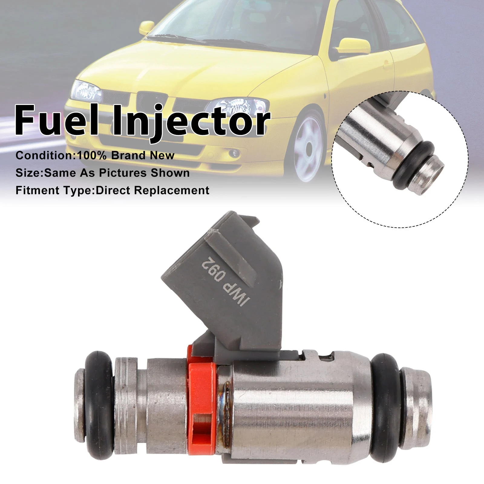 1Pcs Fuel Injector For Seat Leon 1999-2006 For VW Polo 1999-2001 IWP092