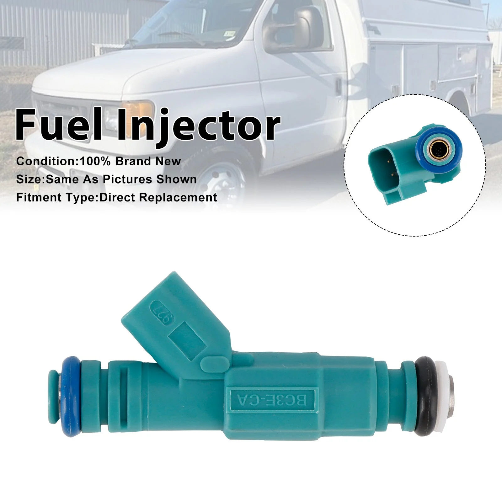 1Pcs Fuel Injector For Ford E-350 E-450 Super Duty 2004-2009 0280156217