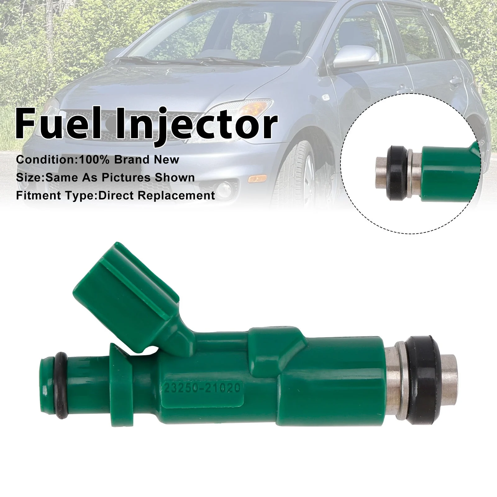 1Pcs Fuel Injector For Scion xA 04-06 For Toyota Echo 00-05 23250-21020