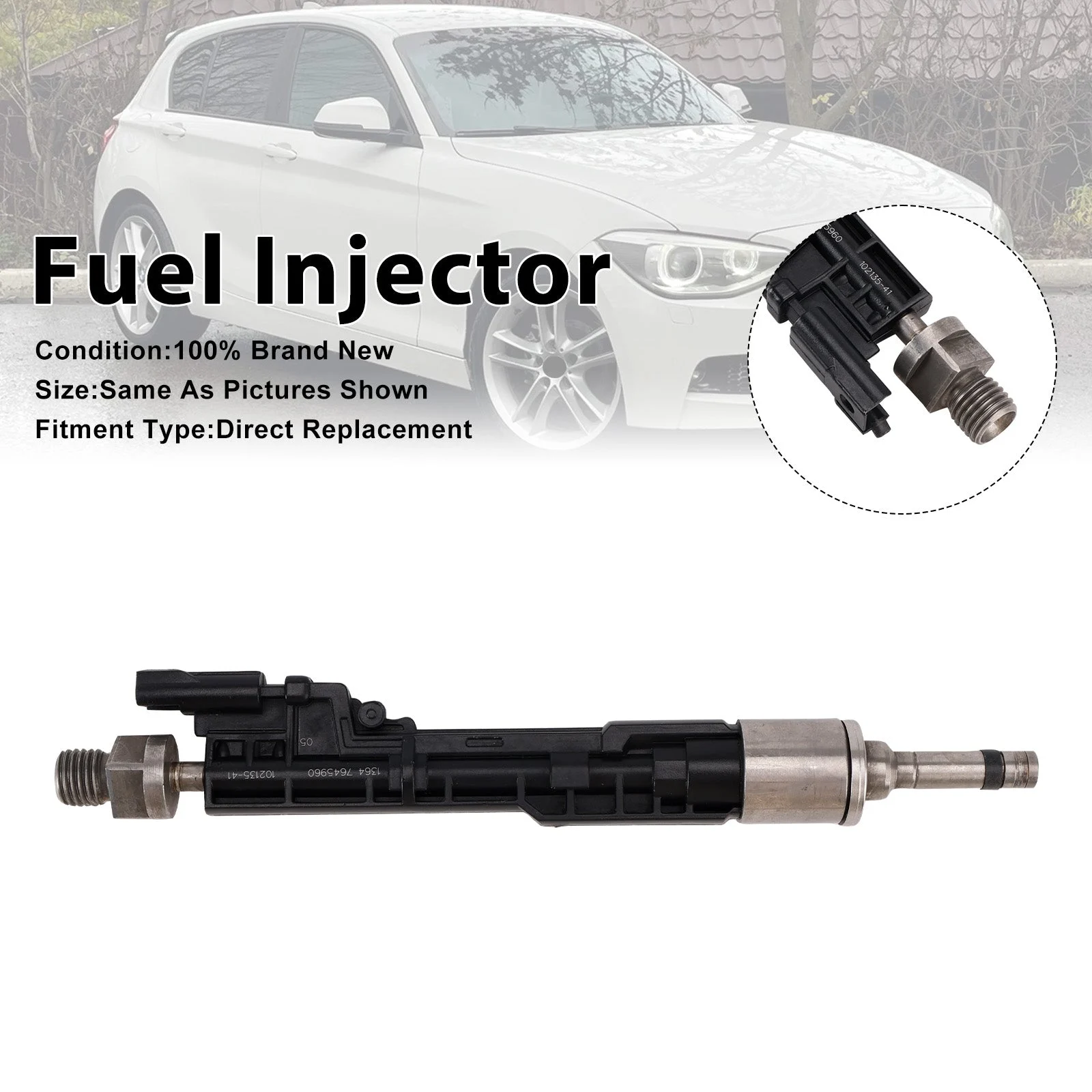 1Pcs Fuel Injector For BMW 5 Touring 2011-2017 BMW Z4 2011-2016 0261500212