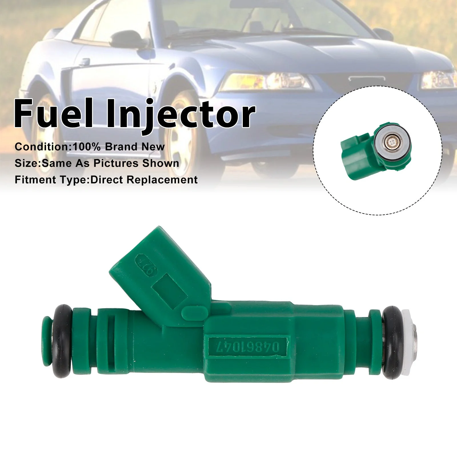 1Pcs Fuel Injector For Ford Mustang 99-20 Jeep Liberty 02-03 0280155789