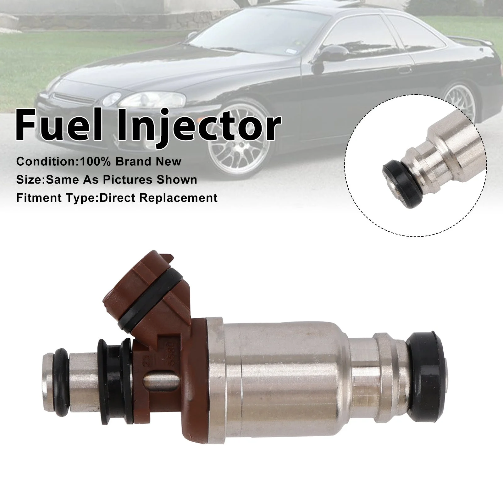 1Pcs Fuel Injector For Lexus SC300 1992-1994 GS300 1993-1994 23250-46030
