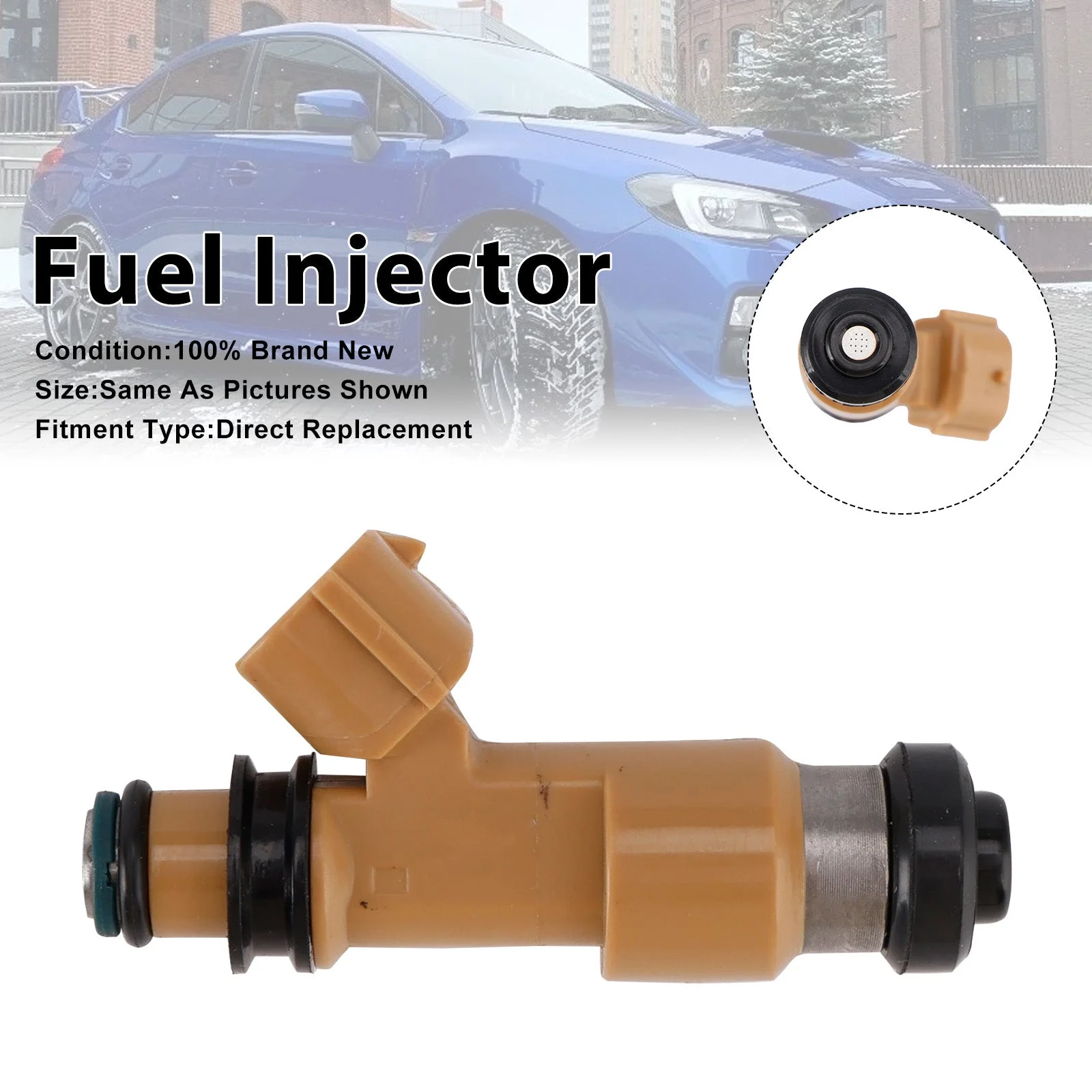 1Pcs Fuel Injector For Subaru WRX 2012-2014 Legacy 2007-2012 16611-AA680