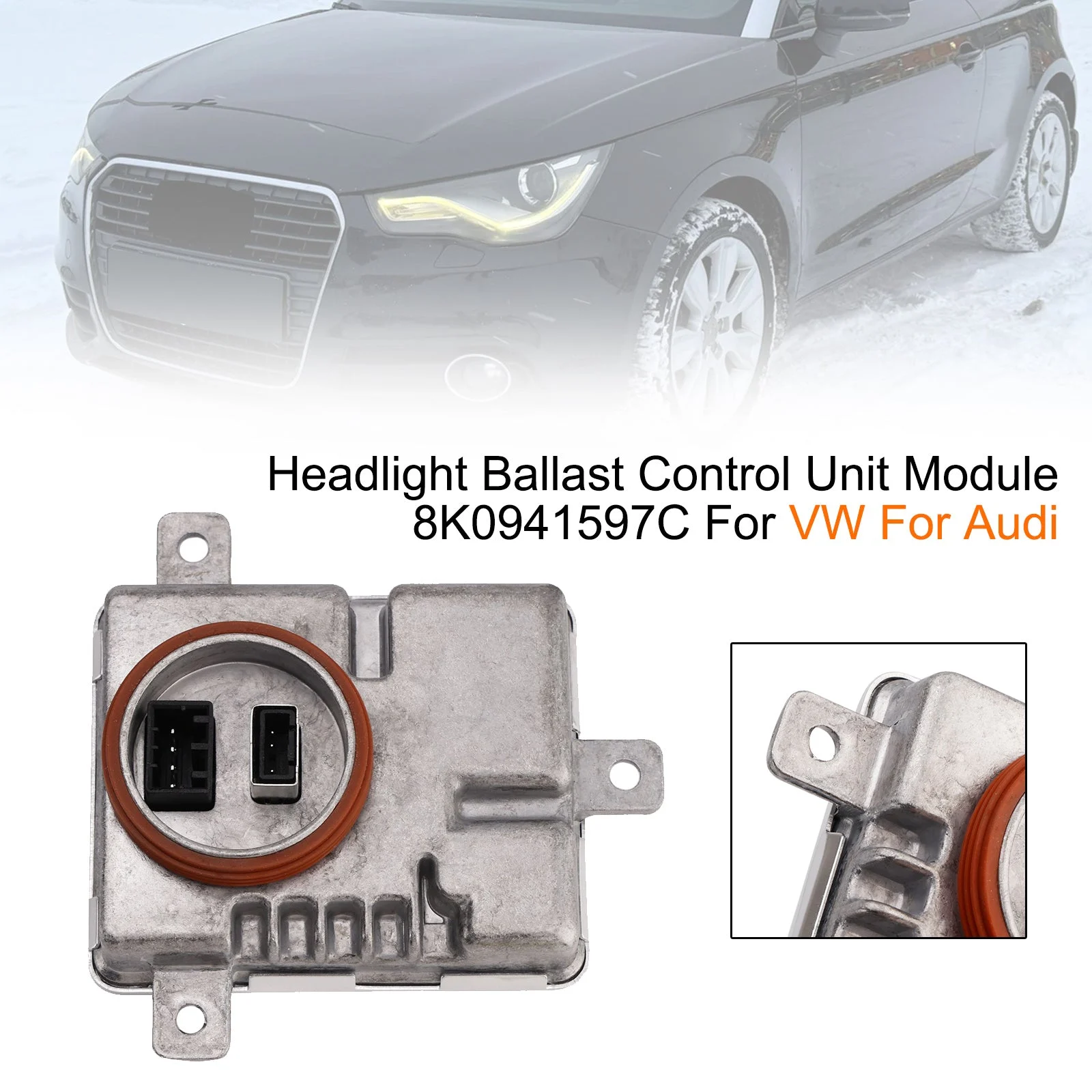 Headlight Ballast Control Unit Module 8K0941597C For VW For Audi