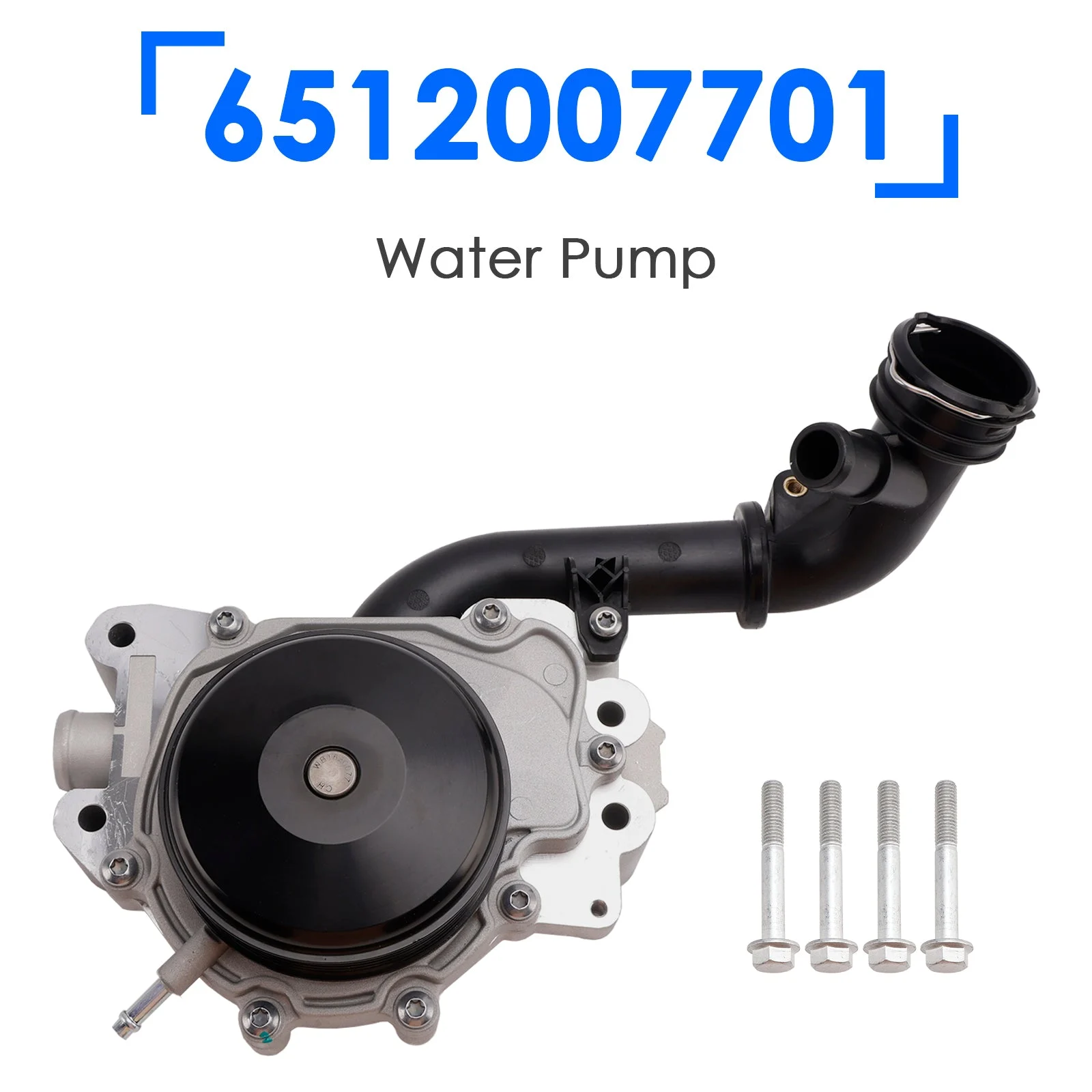 Water Pump for Mercedes W204 W212 W166 X204 W221 R172 CDI OM651 6512007701
