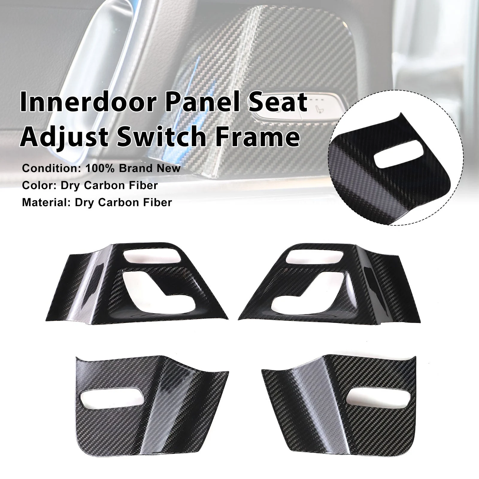 Innerdoor Panel Seat Adjust Switch Frame Fit Mercedes Benz W464 W465 2019-2026
