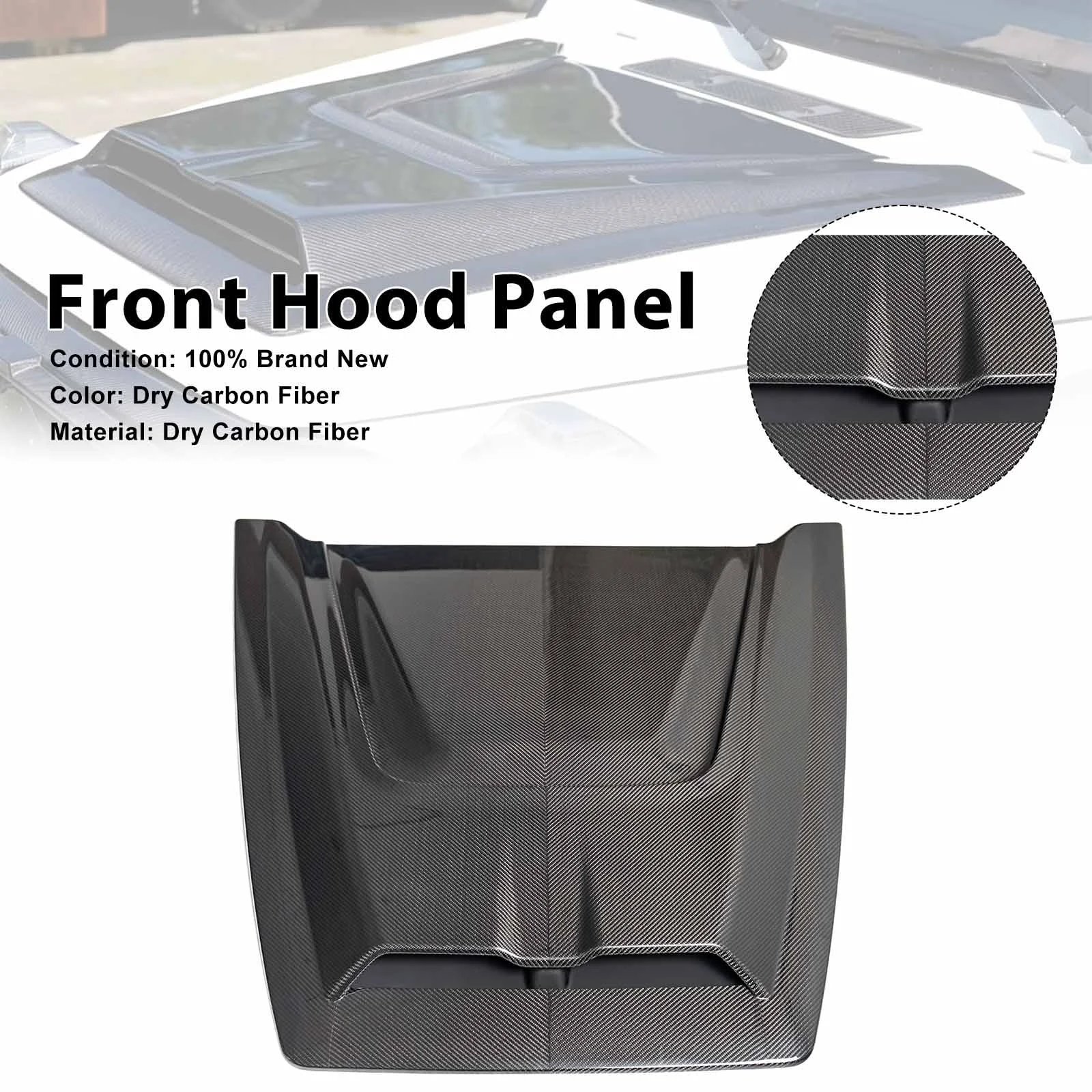 Front Hood Panel Fit Mercedes Benz G-Class W465 B800 2025+ Upgrade B800 Style