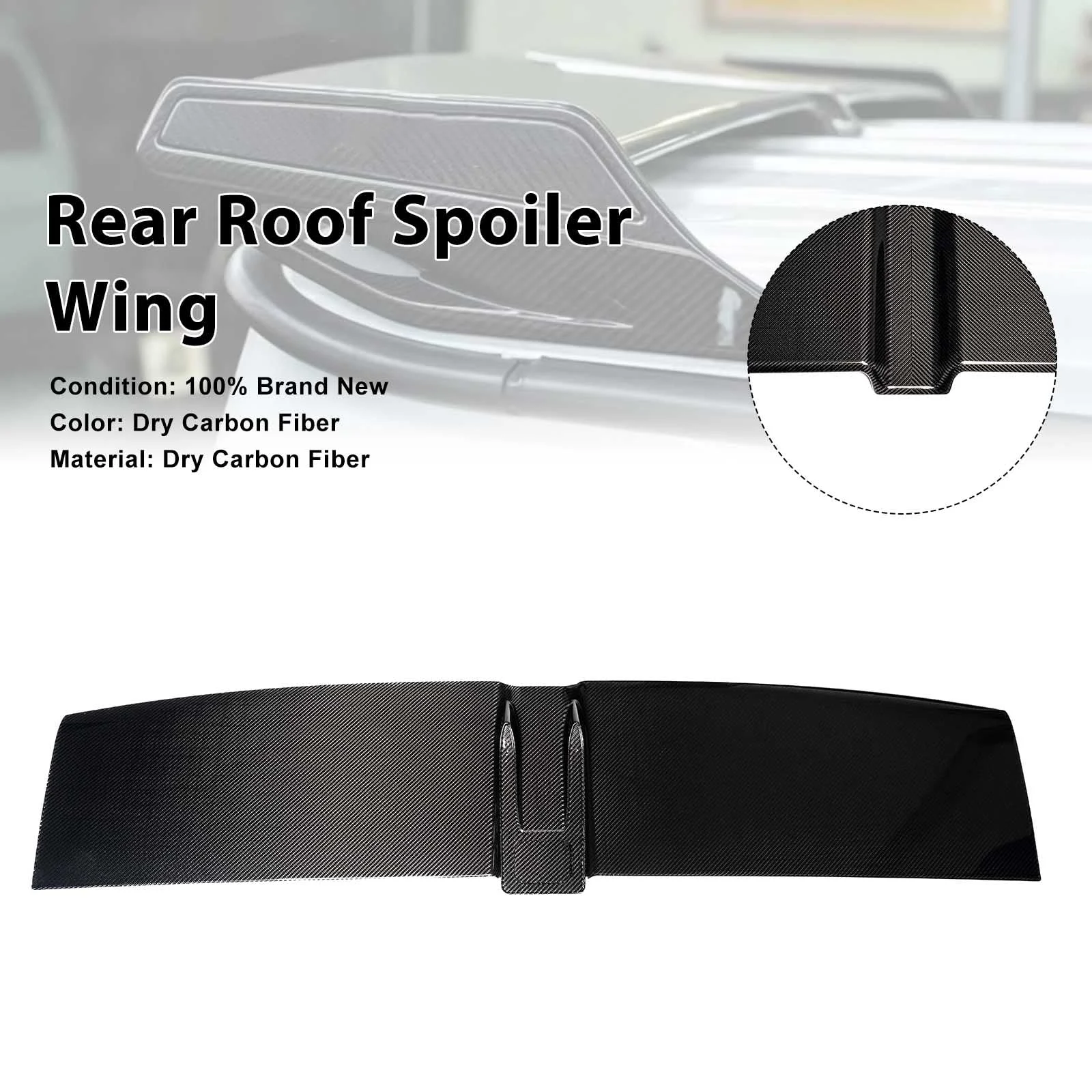 Rear Roof Spoiler Wing Fit Benz G-Class W465 B800 2025+ Upgrade B800 Style