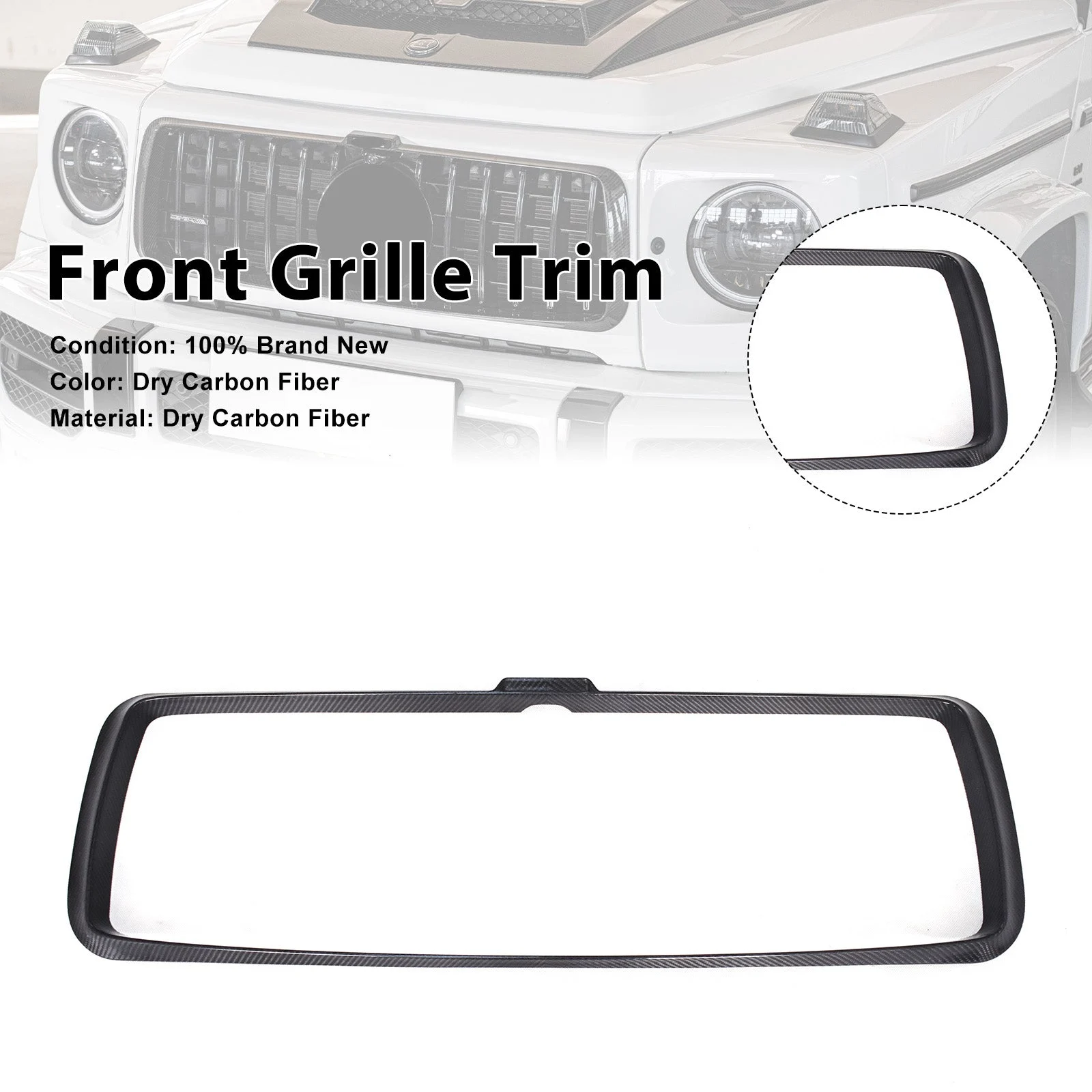 Front Grille Grill Trim Fit Mercedes Benz G-Class W465 2025+ Upgrade To B900 Style