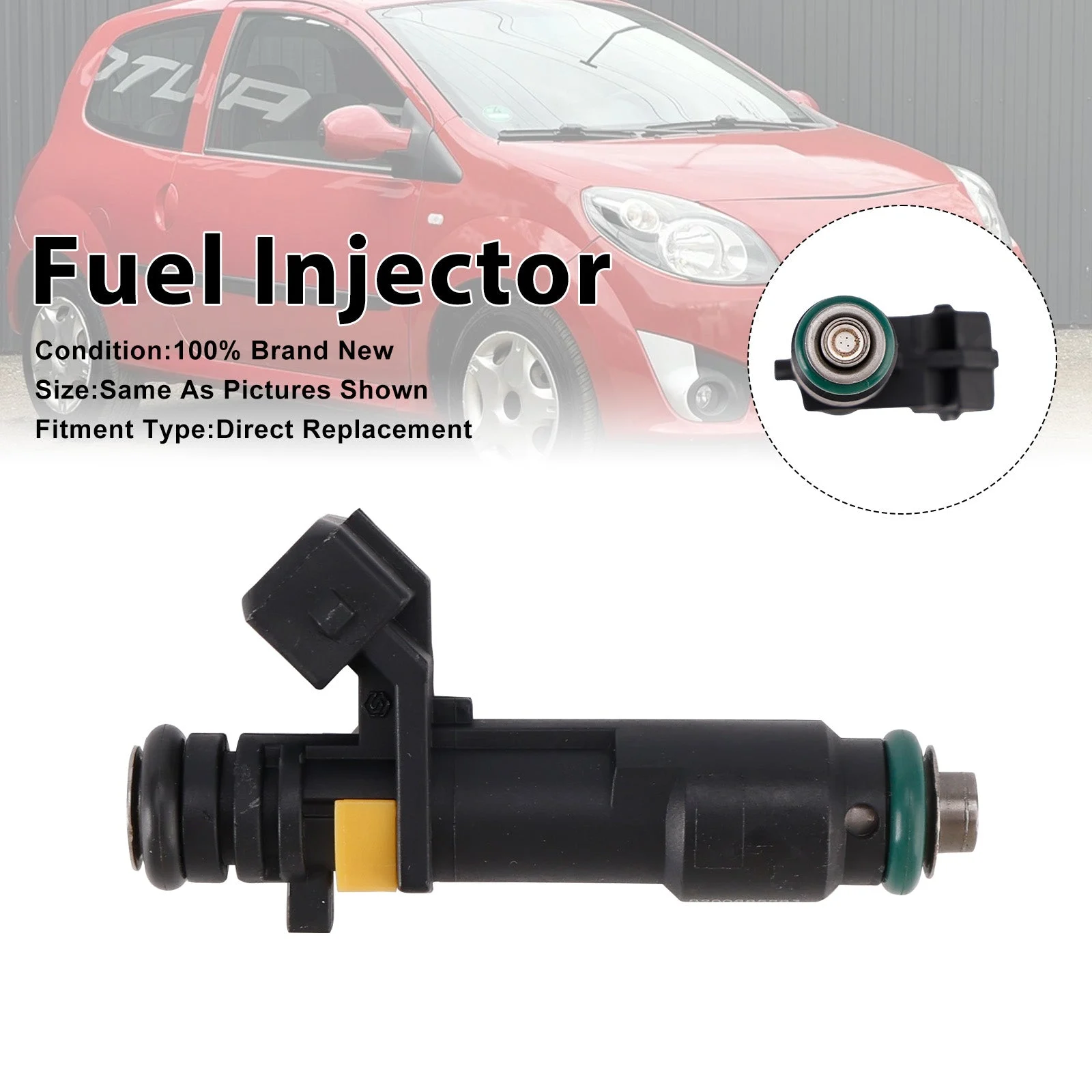 1Pcs Fuel Injector For Renault Twingo II 1.2 8V D7F 2007-2014 H8200552714