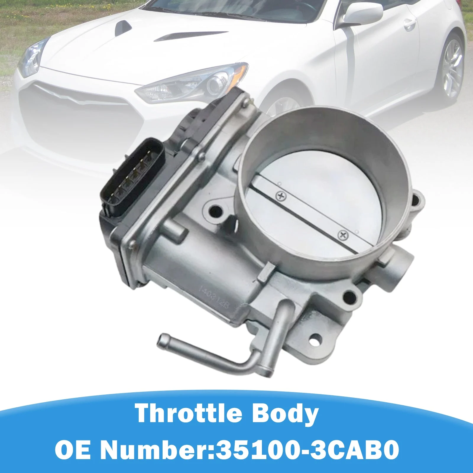 Throttle Body Assembly 35100-3CAB0 For Hyundai Genesis Coupe 2012-2016