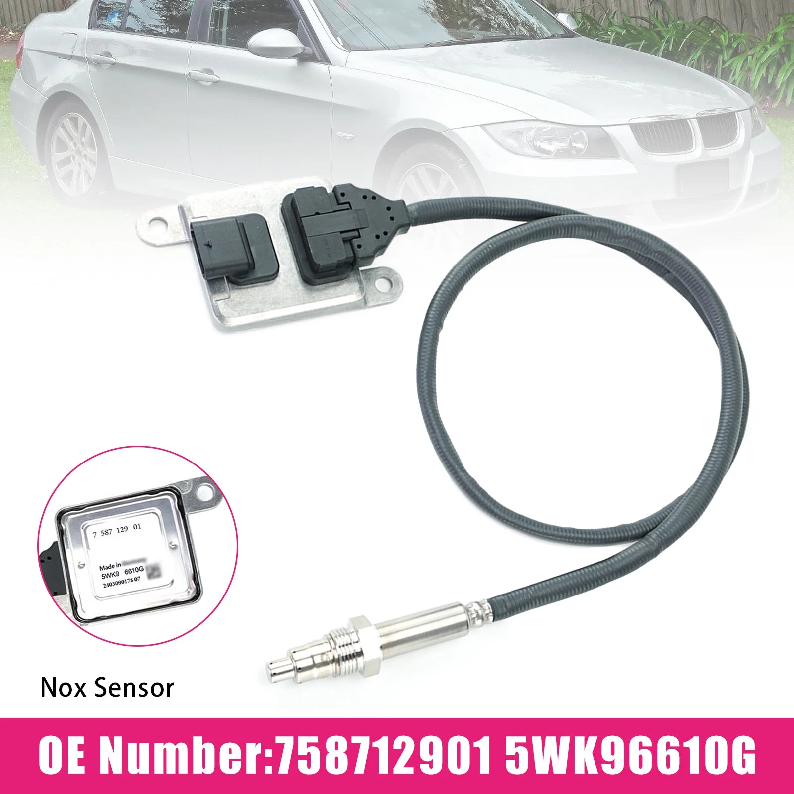 Nox Sensor 758712901 5WK96610G For BMW E90 E91 E93 E60 E61 E63 E64 325i 330i 525i 530i 630i