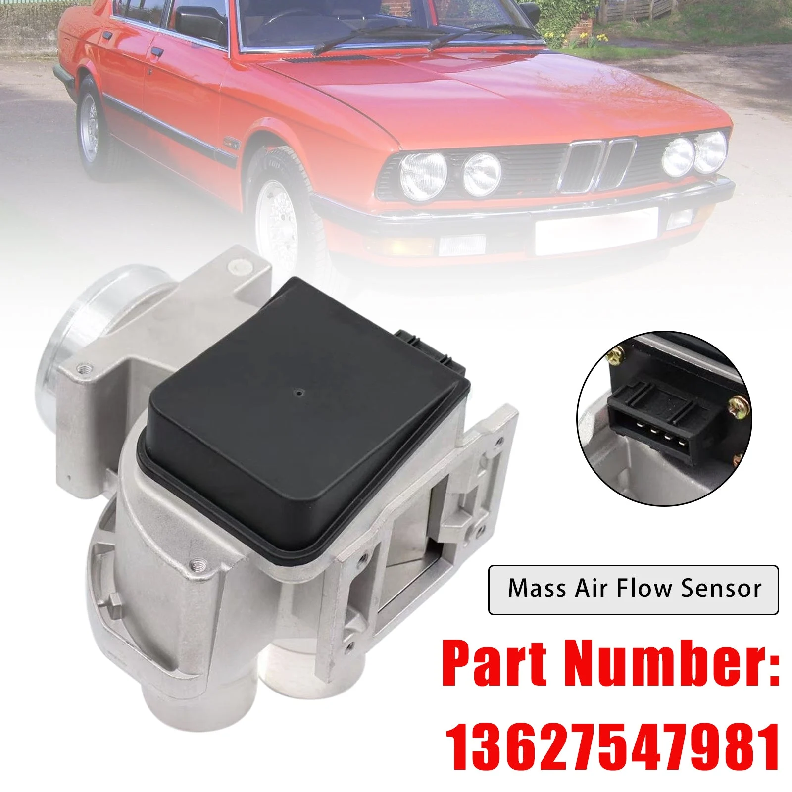 Mass Air Flow Sensor 13627547981 For BMW E28 E34 535i E24 635CSi E23 E32 735i/il