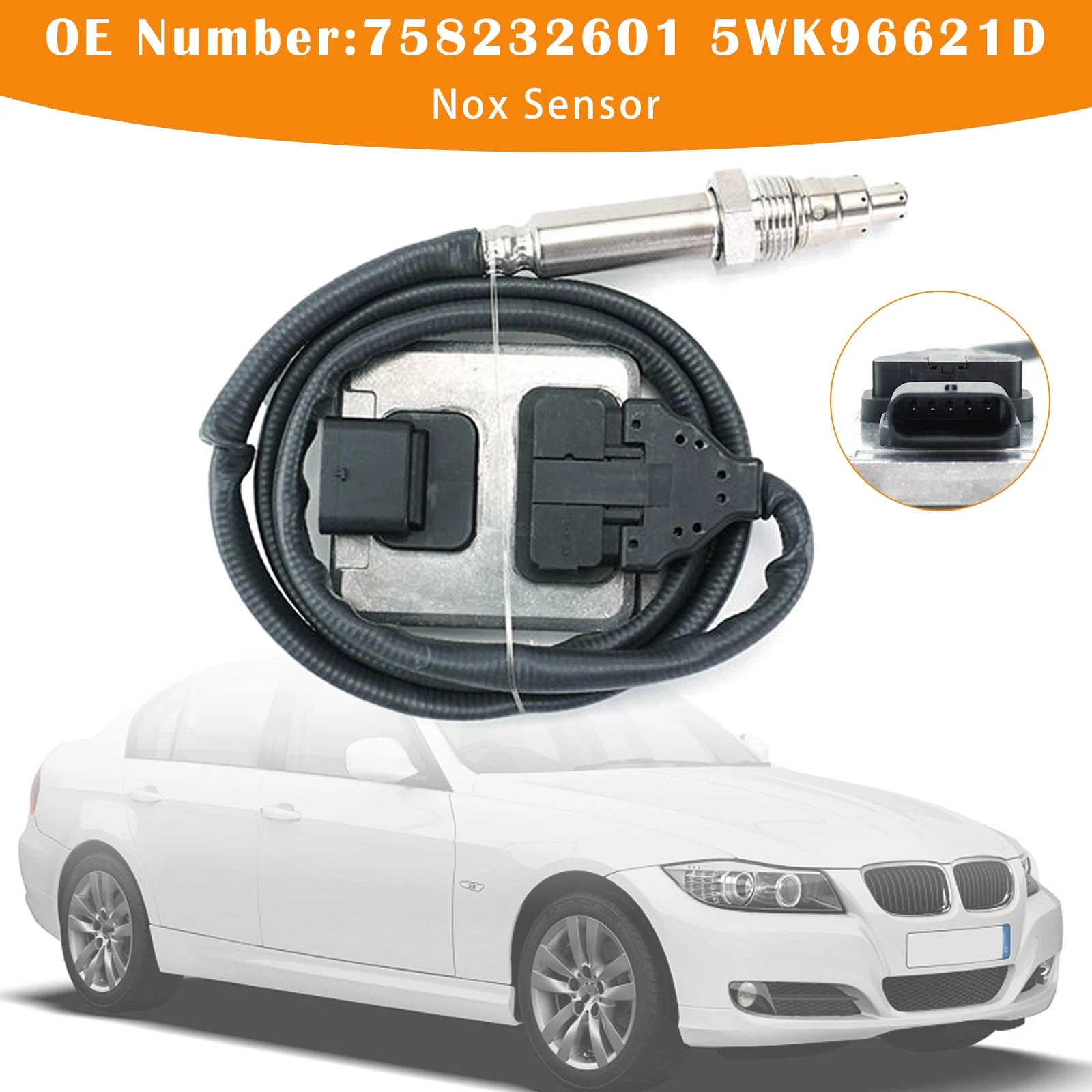 Nox Sensor 12V 758232601 For BMW 3er E90 316d 320i 2005-2013