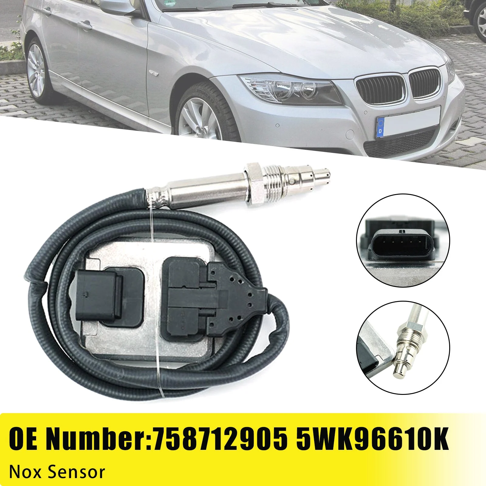 Nox Sensor 758712905 5WK96610K For BMW E81 E82 E87 E88 3er E90 E91 E92 LCI N43