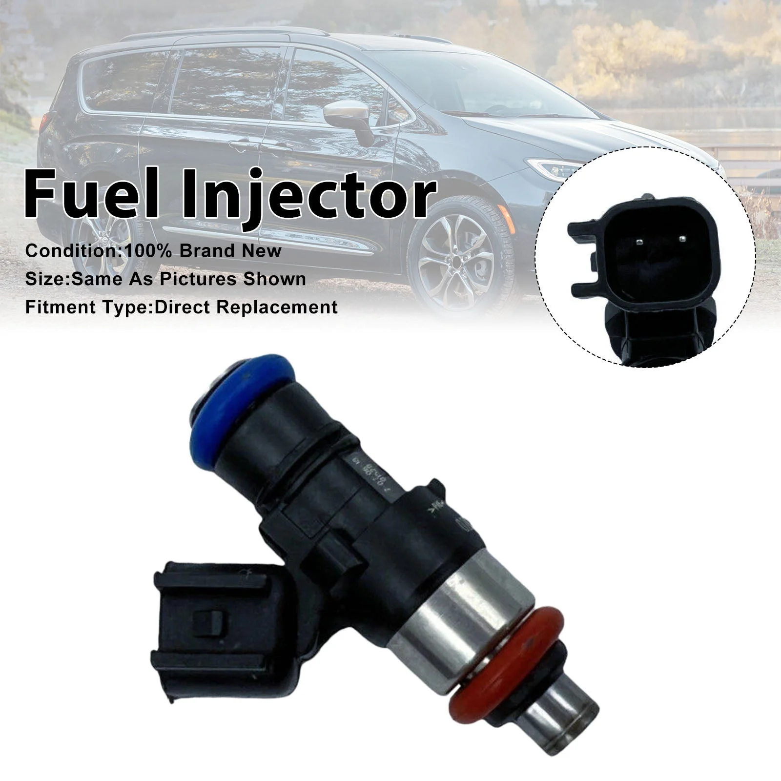 1Pcs Fuel Injector For Ram 1500 For Chrysler Voyager 2020-2021 0280158662