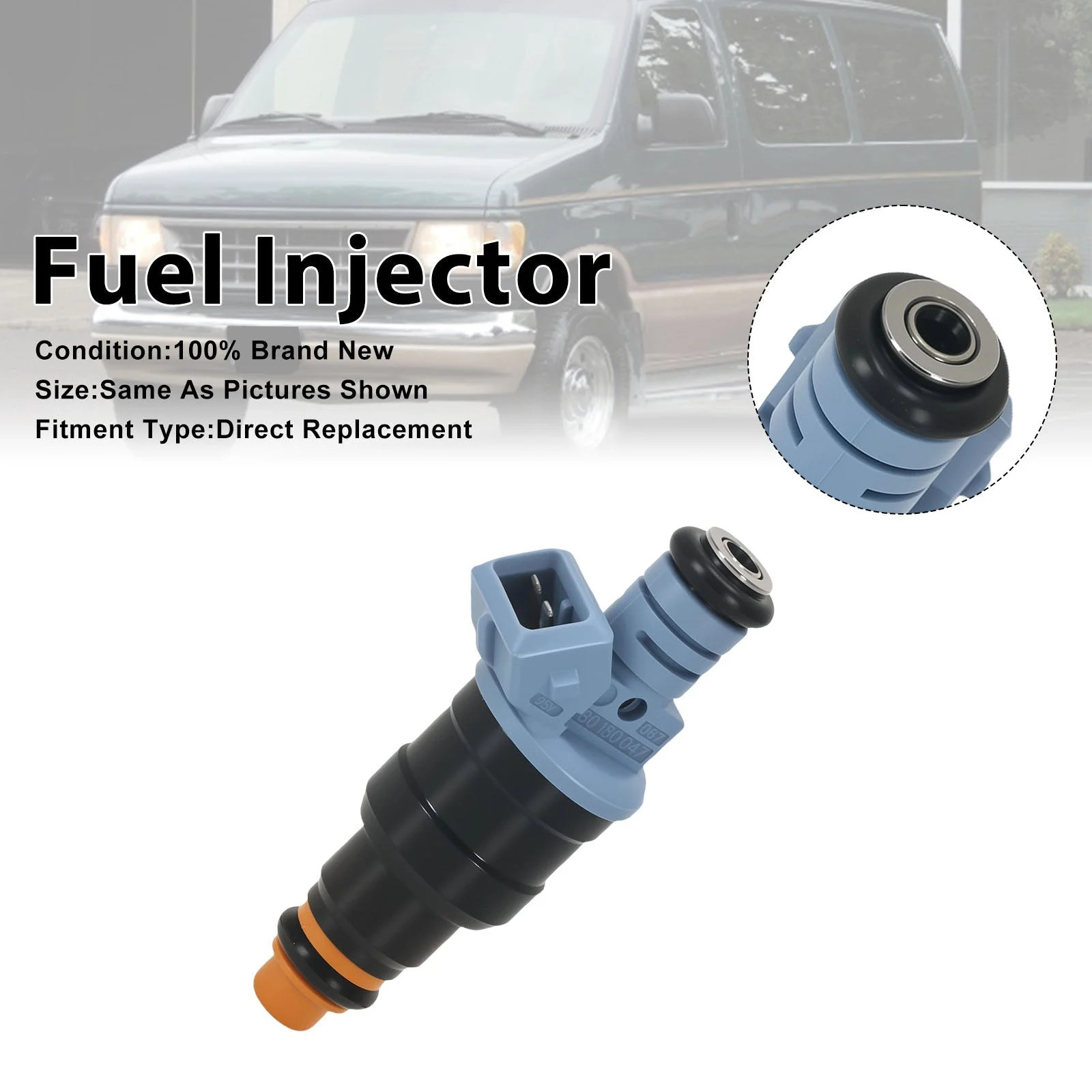 1Pcs Fuel Injector For Ford F250 1991-1996 F350 7.5L 1991-1997 0280150947