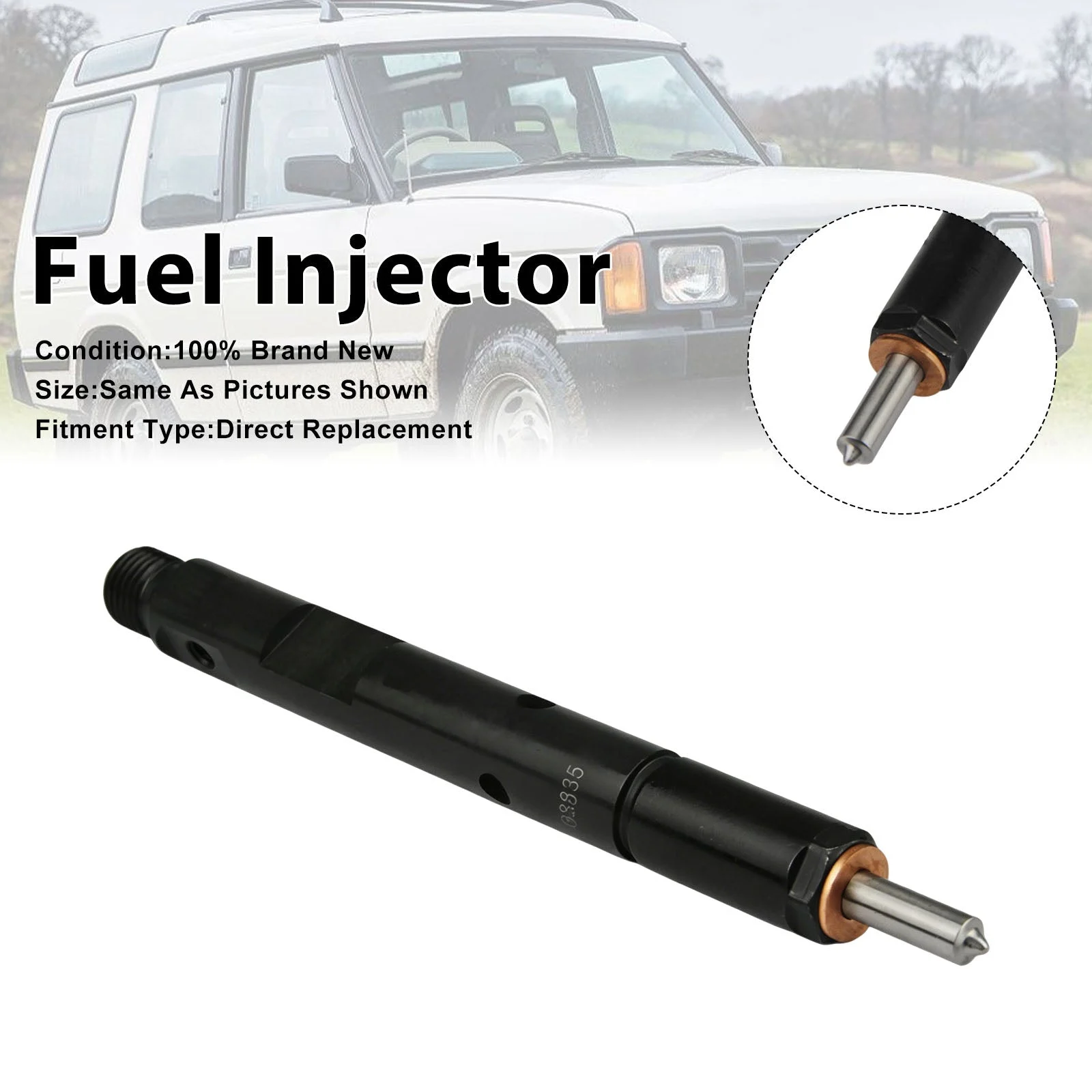 1Pcs Fuel Injector For Land Rover Discovery Defender 1994-1998 0432193835