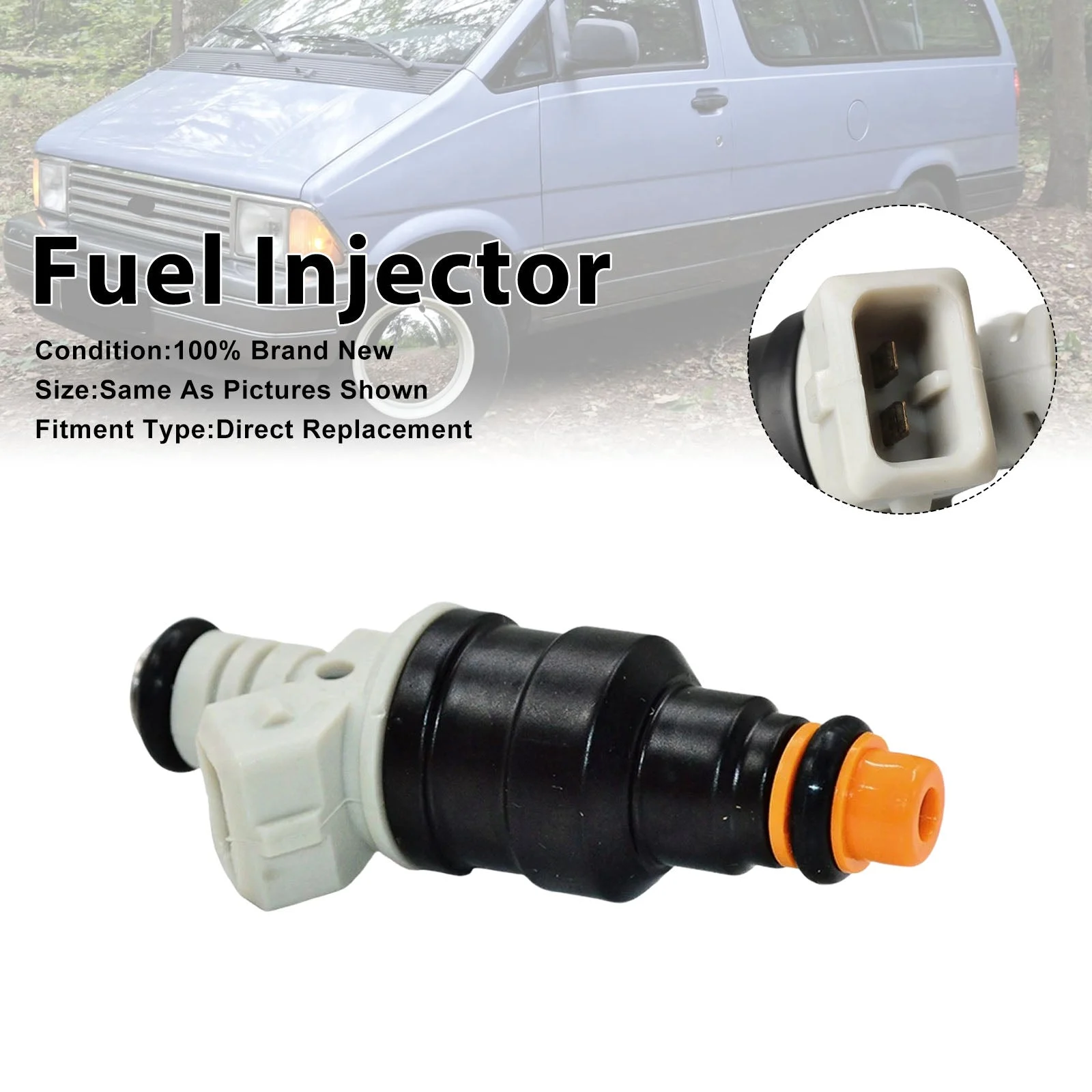 1Pcs Fuel Injector For Ford Ranger 1986-1989 Bronco 1987-1989 0280150727