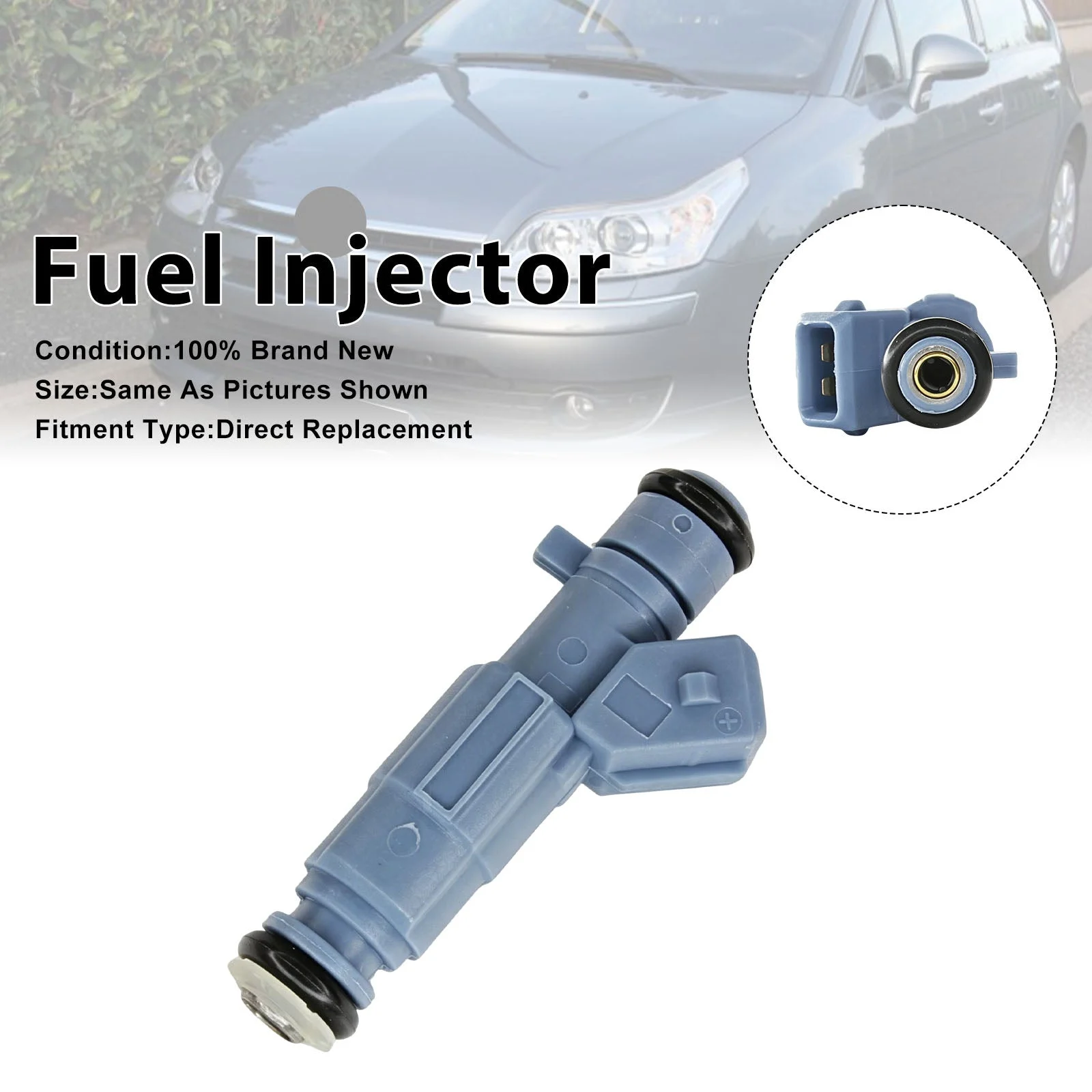 1Pcs Fuel Injector For Citroen C4 2004-2010 307 CC 2003-2008 0280156139
