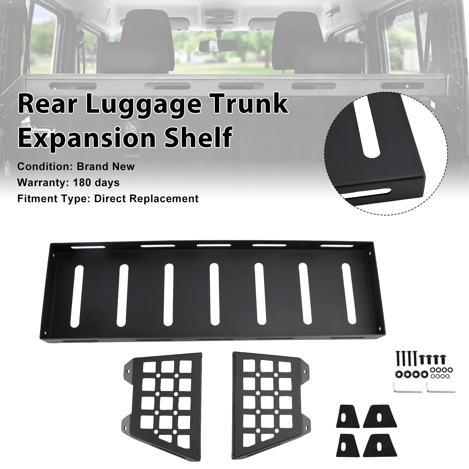 Rear Luggage Trunk Shelf Fit Suzuki Jimny Sierra Nomad JC74 5door 2025+