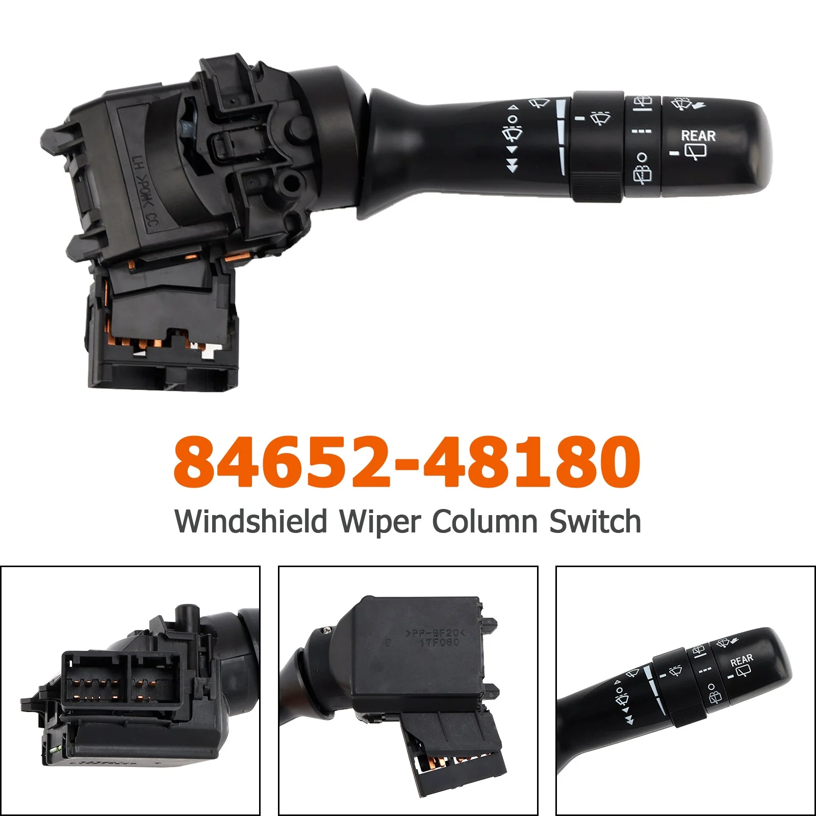 Windshield Wiper Column Switch 84652-48180 for Toyota RAV4 Prius 2007-2012